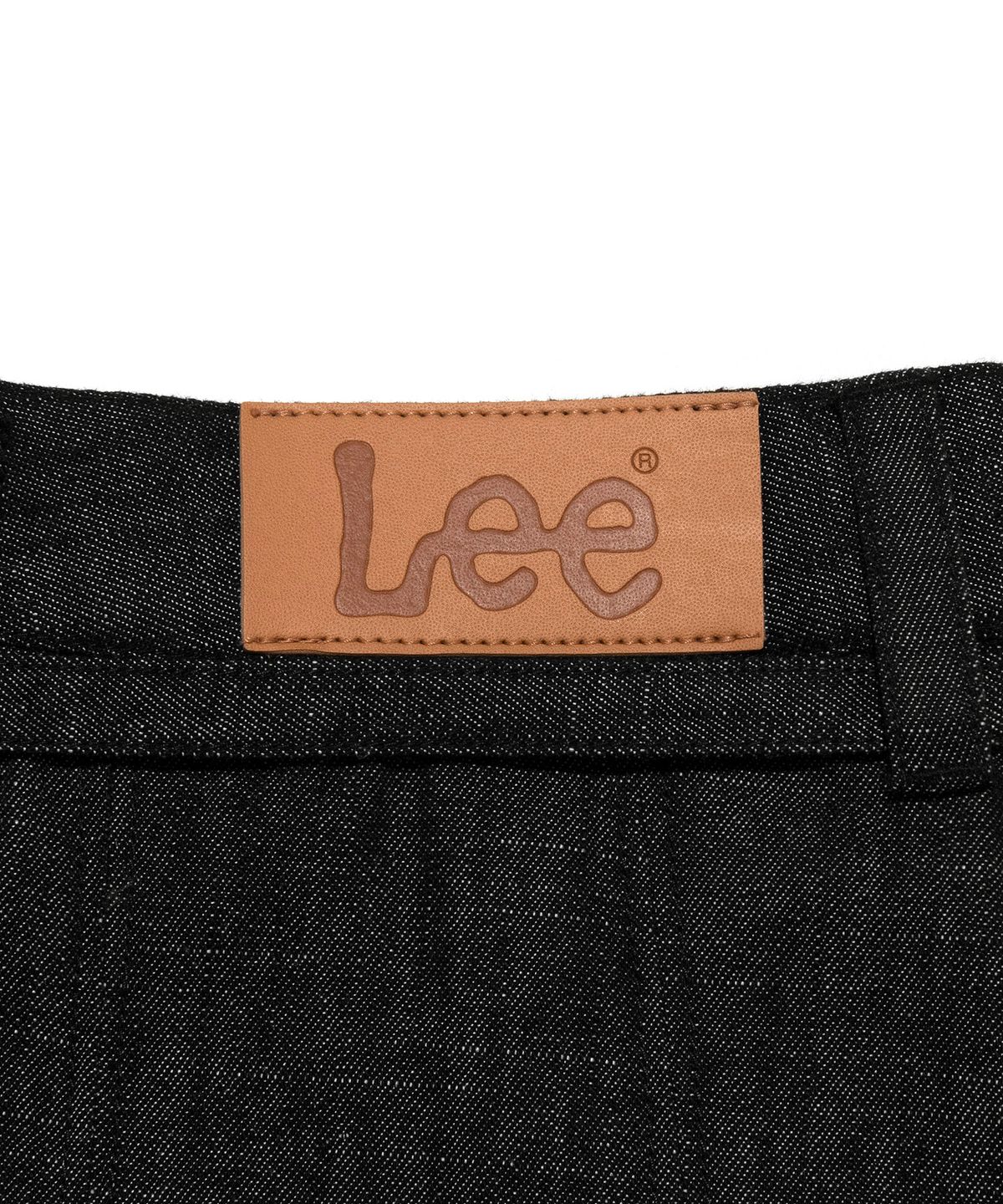 리(LEE) 우먼 플리츠 미니 스커트 블랙
