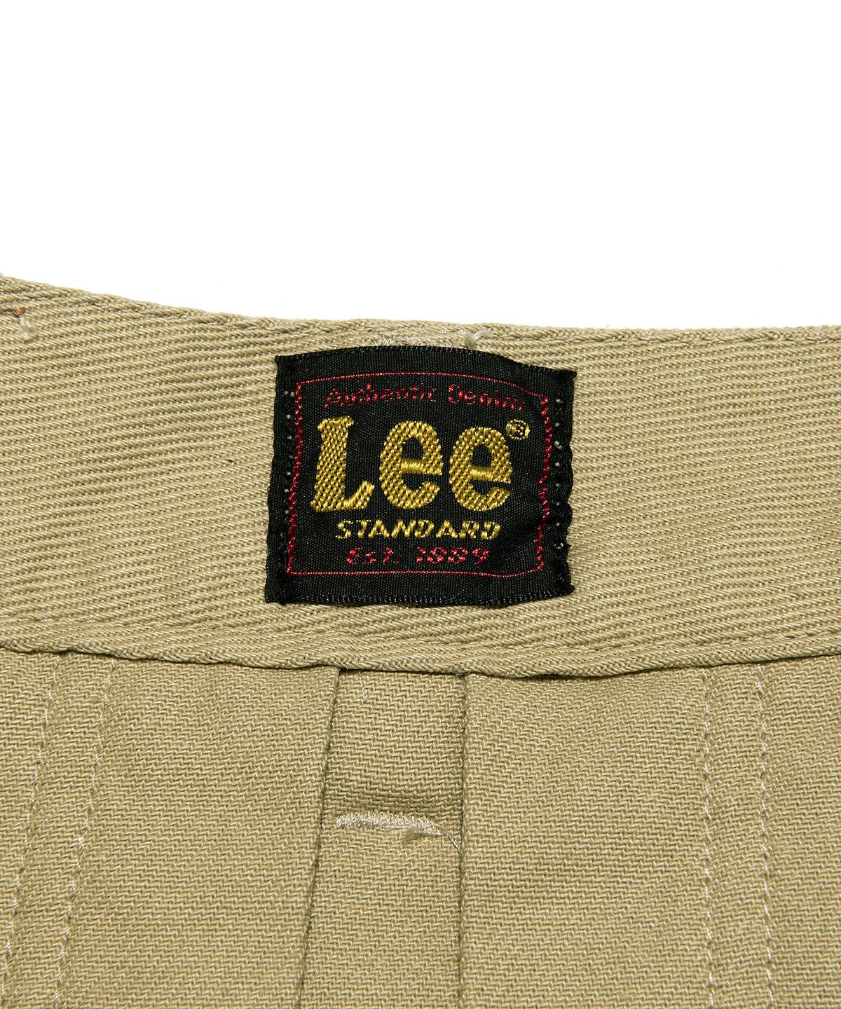 리(LEE) 우먼 플리츠 미니 스커트 베이지