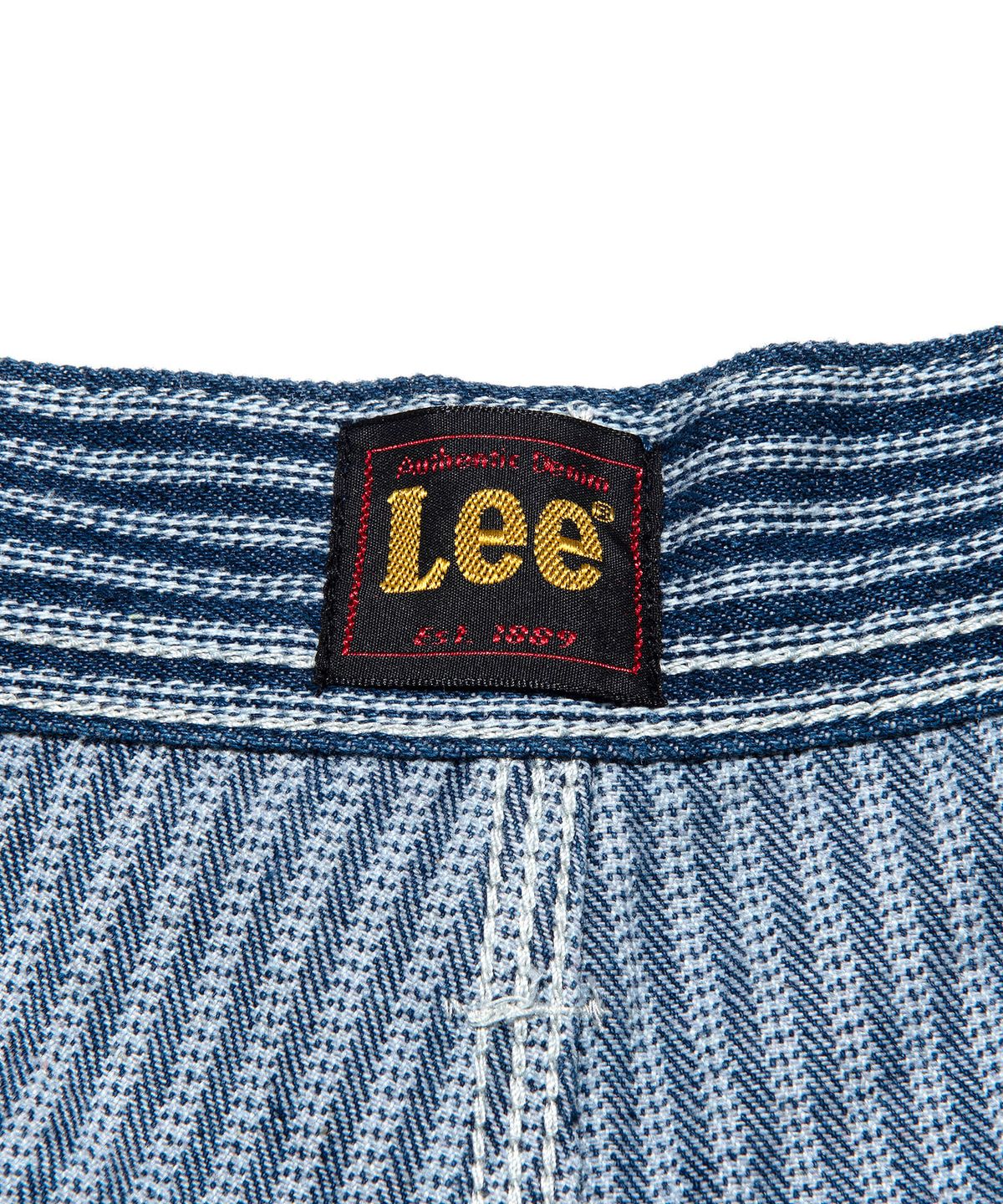 리(LEE) 페인터 데님 쇼츠 히코리