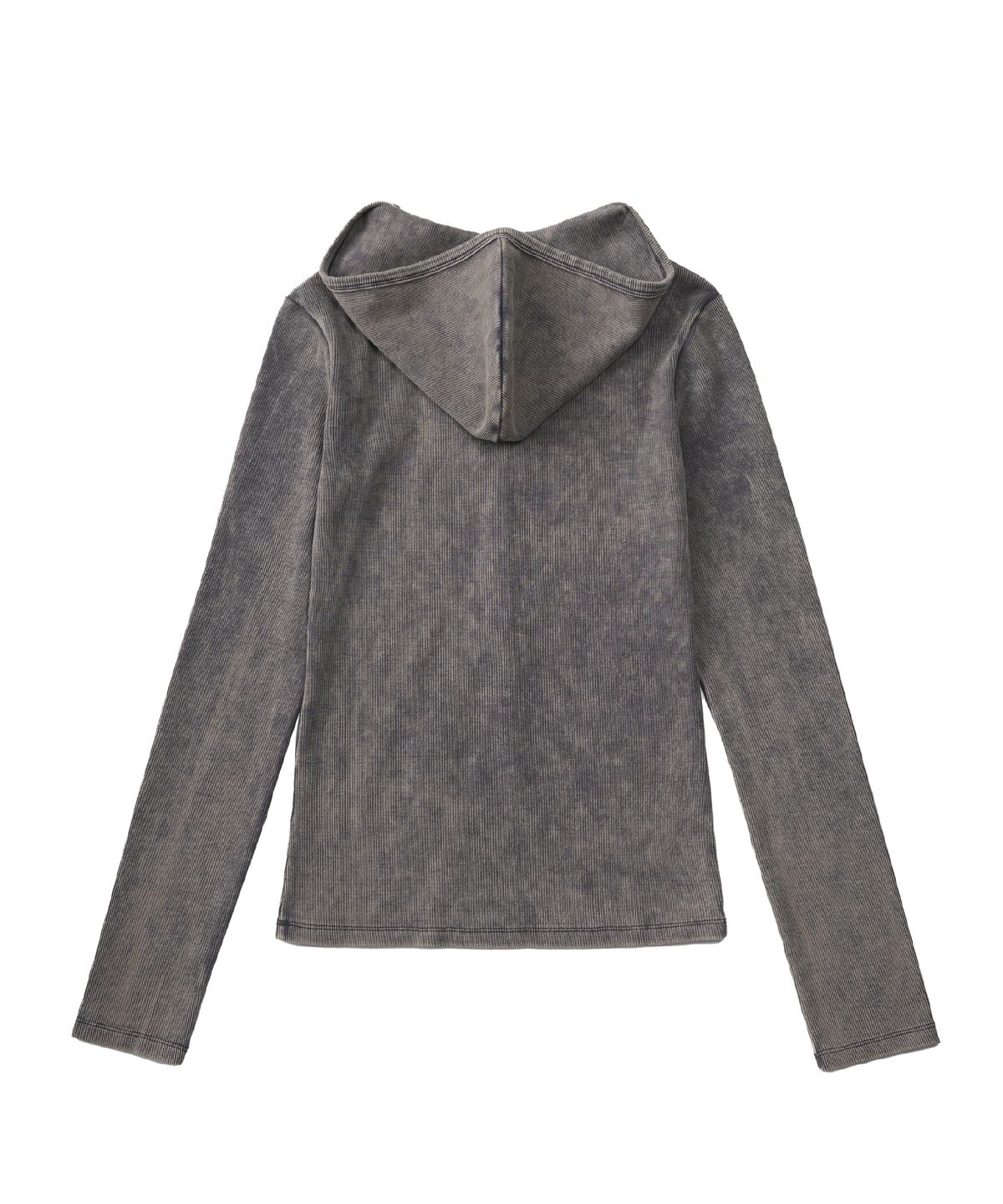 지제뮤지엄(ZIZEMUSEUM) V NECK BUTTON HOODIE (STONE BROWN)