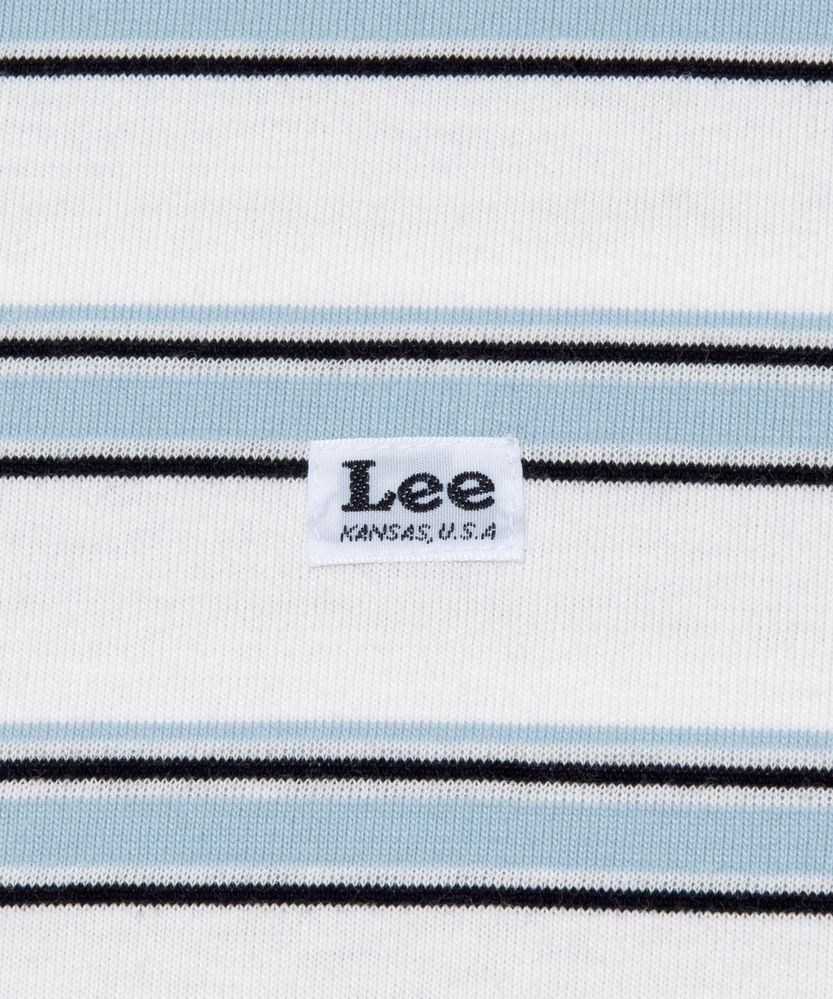 리(LEE) 멀티 스트라이프 티셔츠 라이트블루