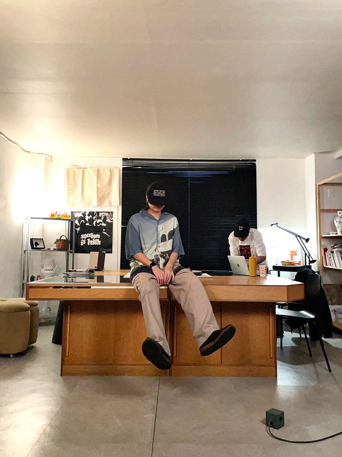 이네크(INNEQ) Burn Cap_Gray