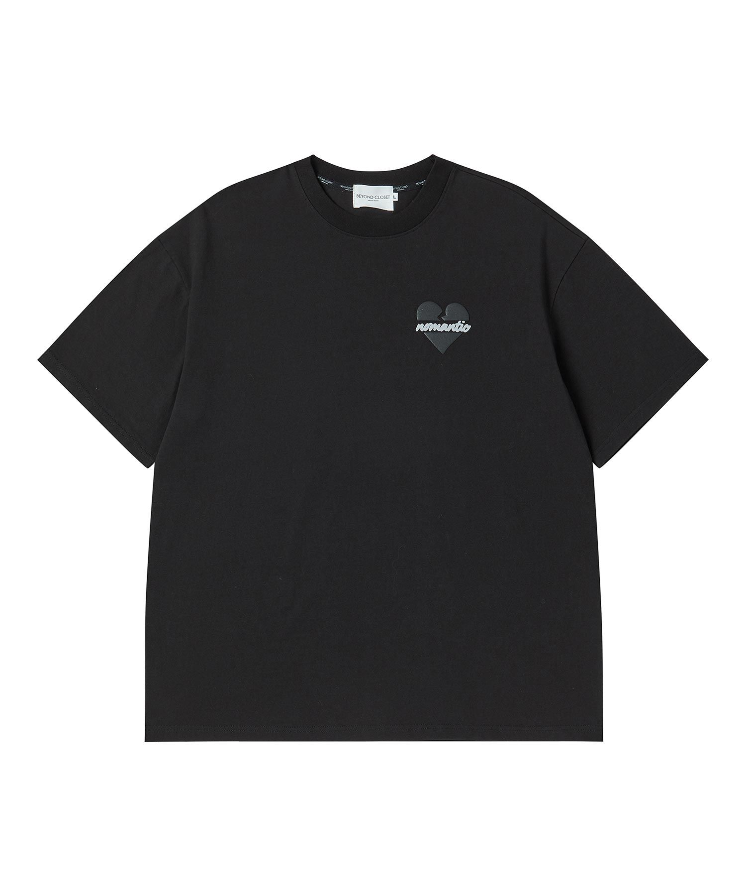beyondclosetのNormand Big Print Cotton Short Sleeve T 全3色 MUSINSA | BEYOND CLOSET Normand Big Print 16-Count Cotton