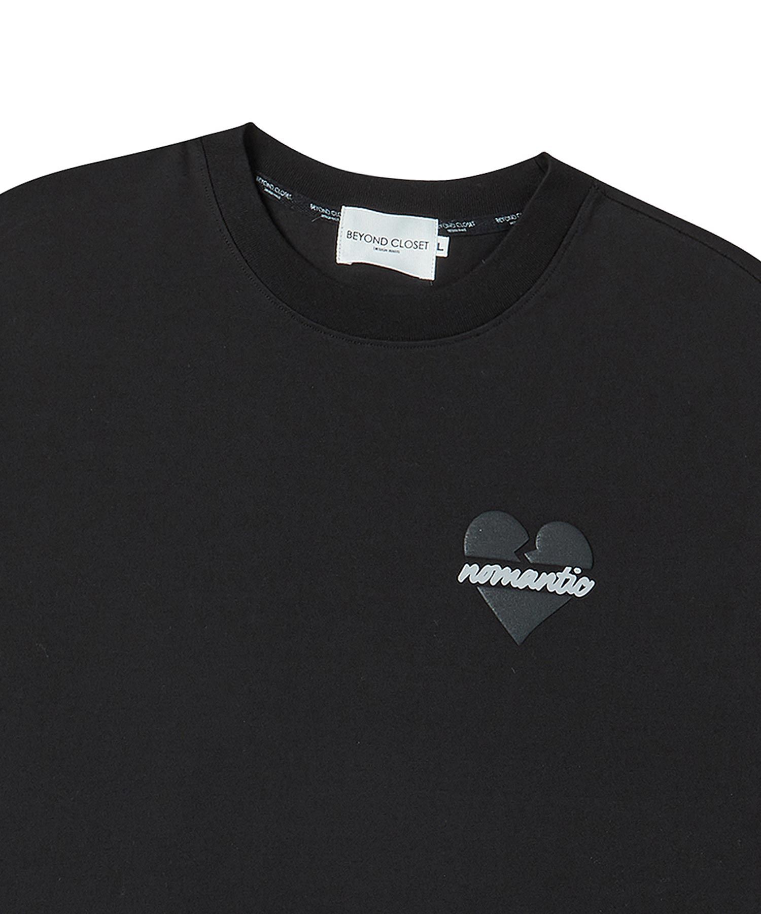 beyondclosetのNormand Big Print Cotton Short Sleeve T 全3色 MUSINSA | BEYOND CLOSET Normand Big Print 16-Count Cotton
