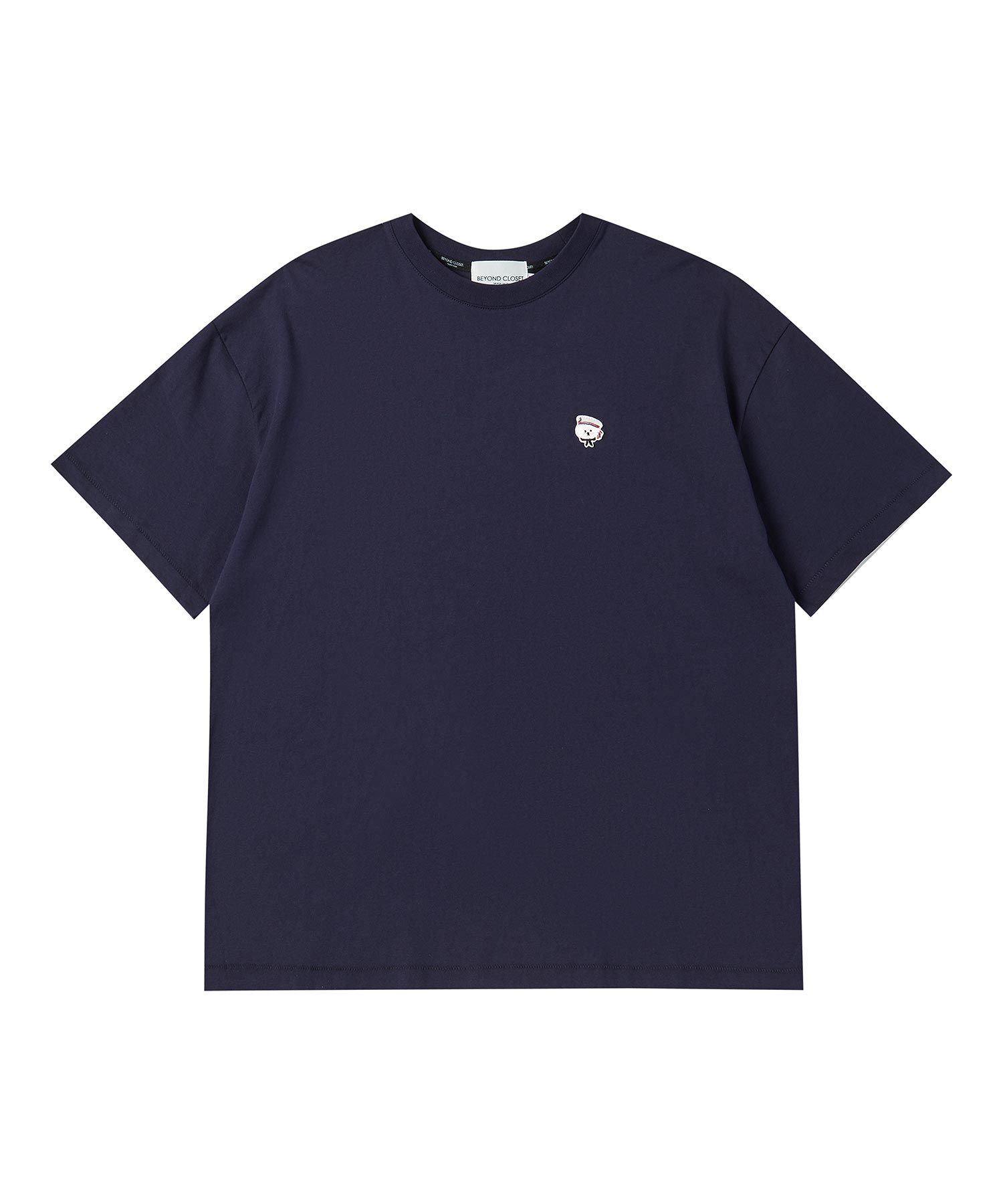 beyondclosetのBonjour Dog Wappen Short Sleeve T-Shirt 全3色 MUSINSA | BEYOND CLOSET Bonjour Dog Wappen Short Sleeve T
