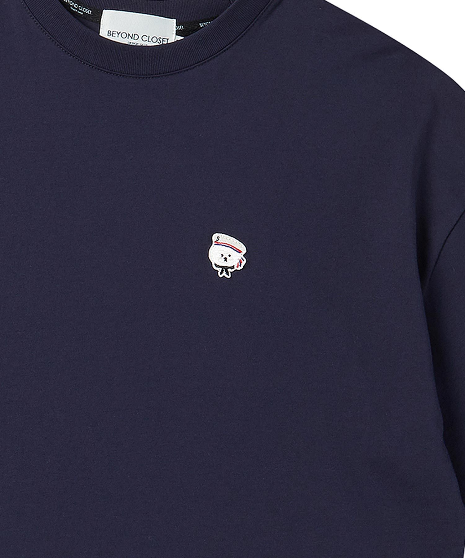 beyondclosetのBonjour Dog Wappen Short Sleeve T-Shirt 全3色 MUSINSA | BEYOND CLOSET Bonjour Dog Wappen Short Sleeve T