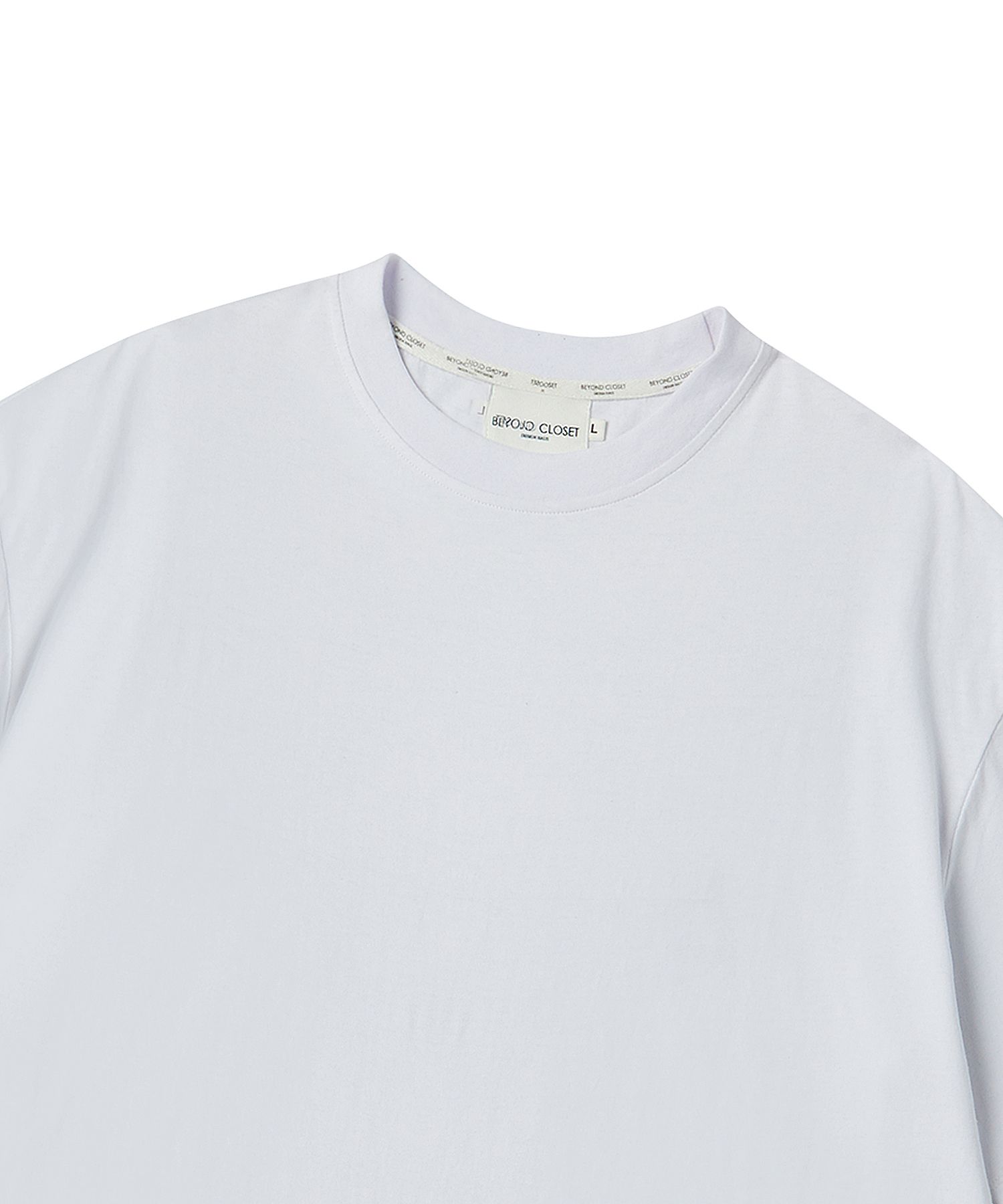 ★人気★【Beyond Closet】★NOMANTIC LOGO LINEN PK T-SHIR.T★ MUSINSA | BEYOND CLOSET Nomantic Small Logo Basic Short