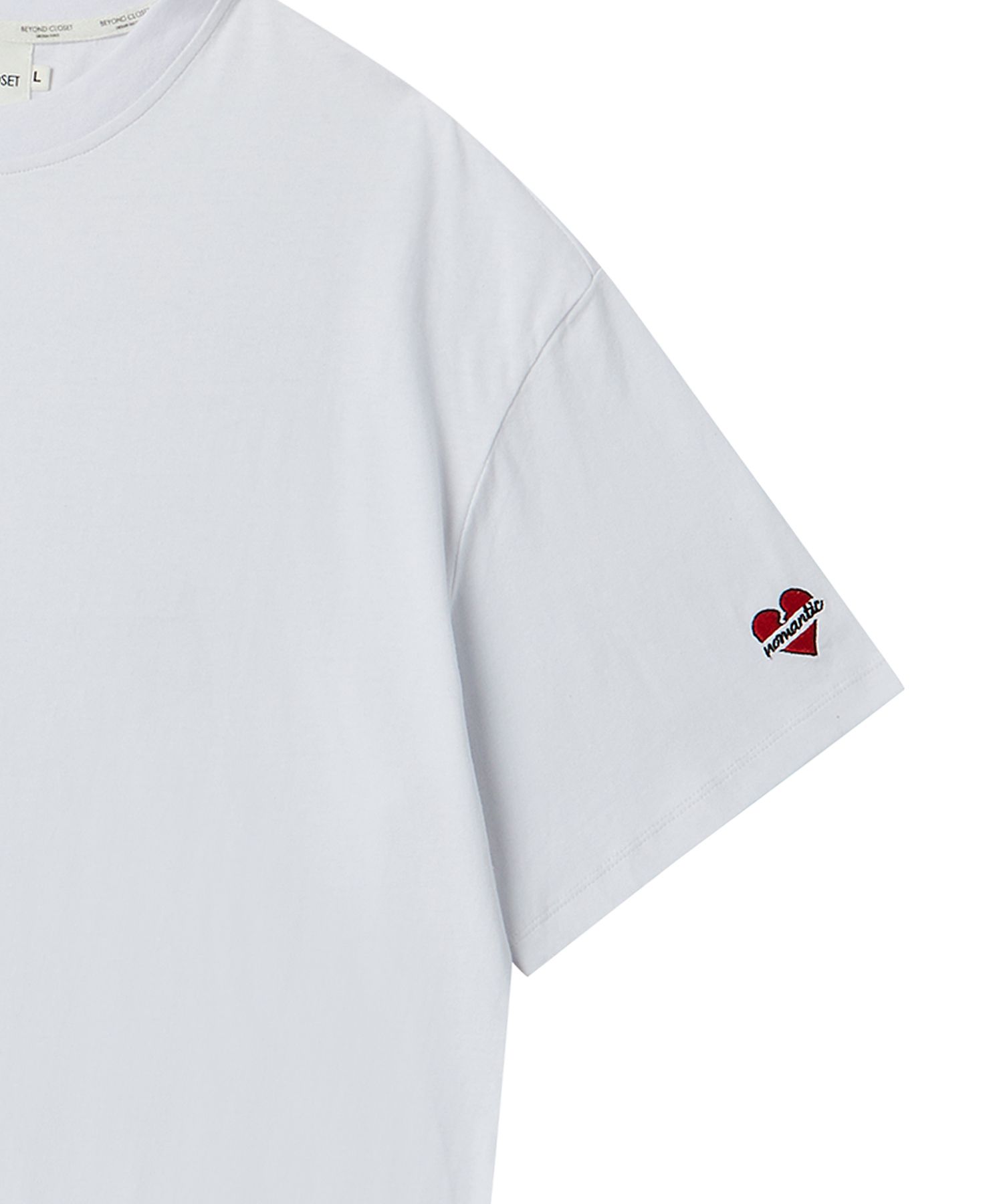 MUSINSA | BEYOND CLOSET Nomantic Small Logo Basic Short