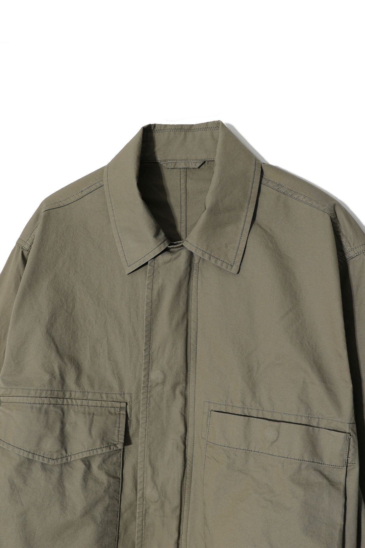 홀리선(HORLISUN) Midway Field Blouson Jacket Light Khaki