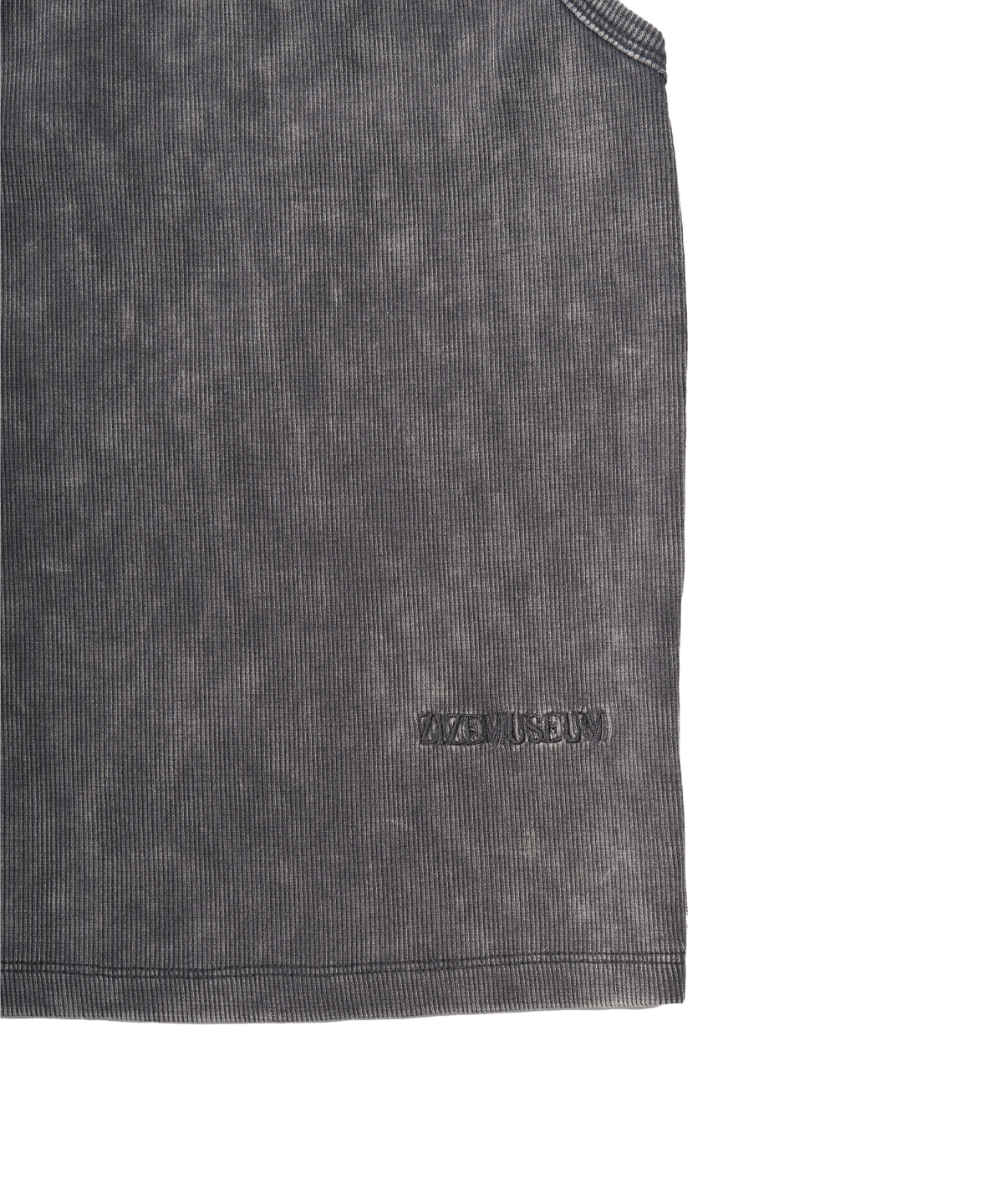 지제뮤지엄(ZIZEMUSEUM) GARMENT DYING HALTER NECK SLEEVLESS (STONE BROWN)