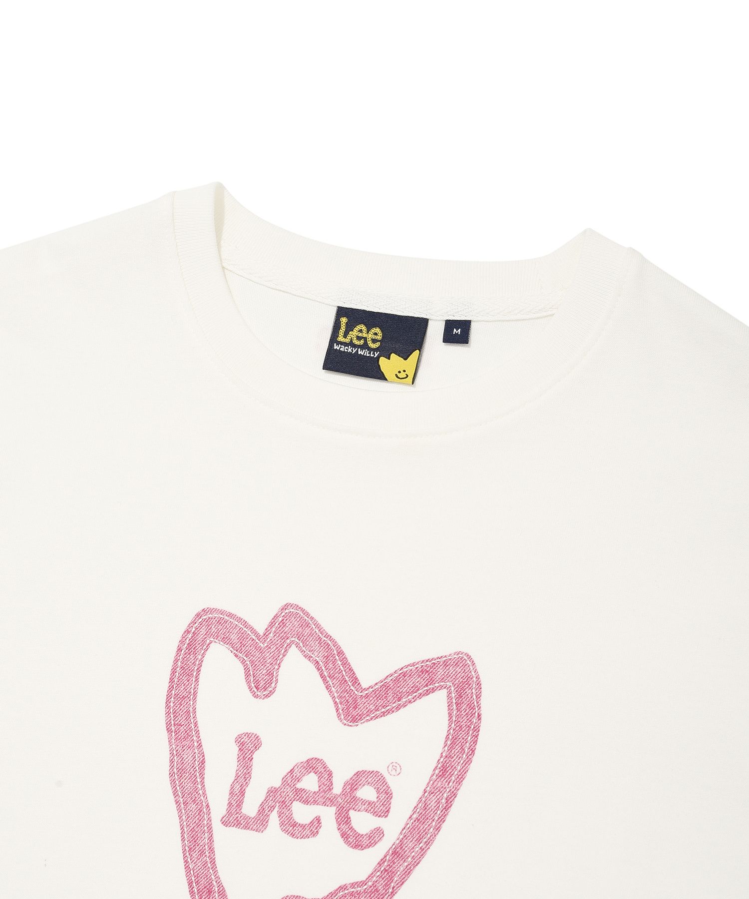 [WACKYWILLY×x Lee] I Kikiiri graphic T-shirt (3 COLOR) MUSINSA | WACKY WILLY [Wacky Willy x Lee] Women's Kiki Short