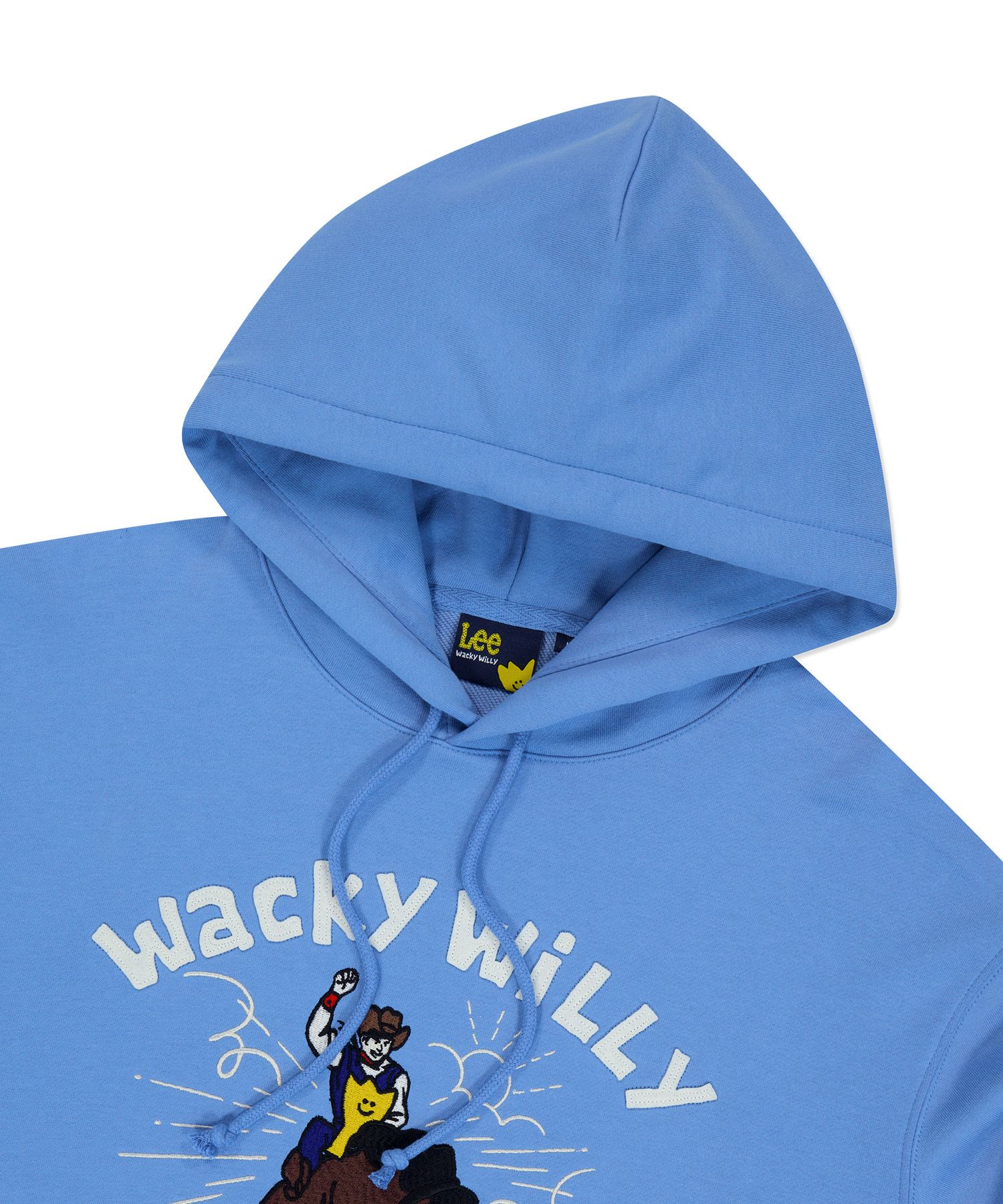 パーカー・フーディ WACKY WILLY X LEE graphic hoodie MUSINSA | WACKY WILLY [Wacky Willy x Lee] Graphic Hoodie Blue