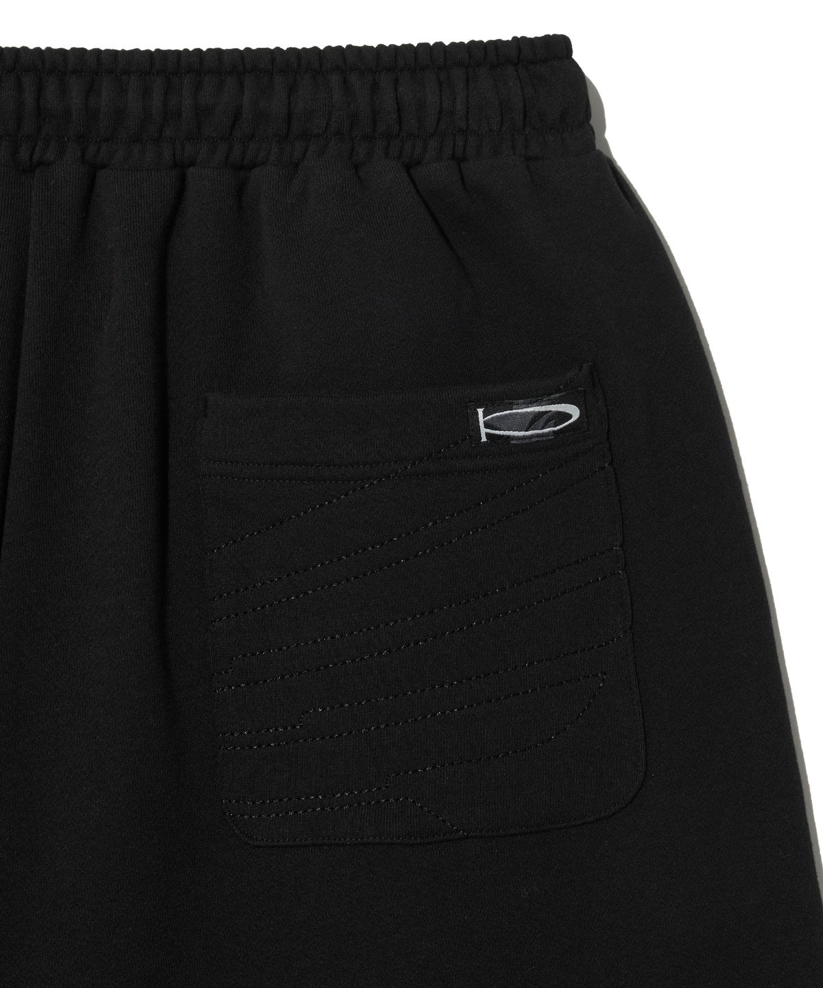 핍스 모터사이클(PHYPS MOTORCYCLE) Honda Original Wing logo Bermuda Sweat Pants_Black