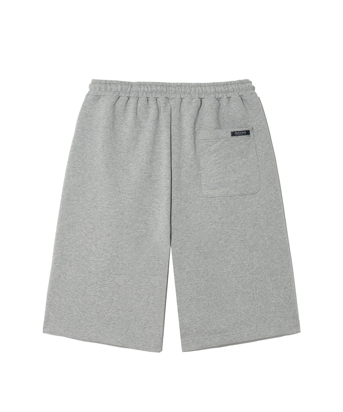 핍스 모터사이클(PHYPS MOTORCYCLE) Honda Original Wing logo Bermuda Sweat Pants_Gray