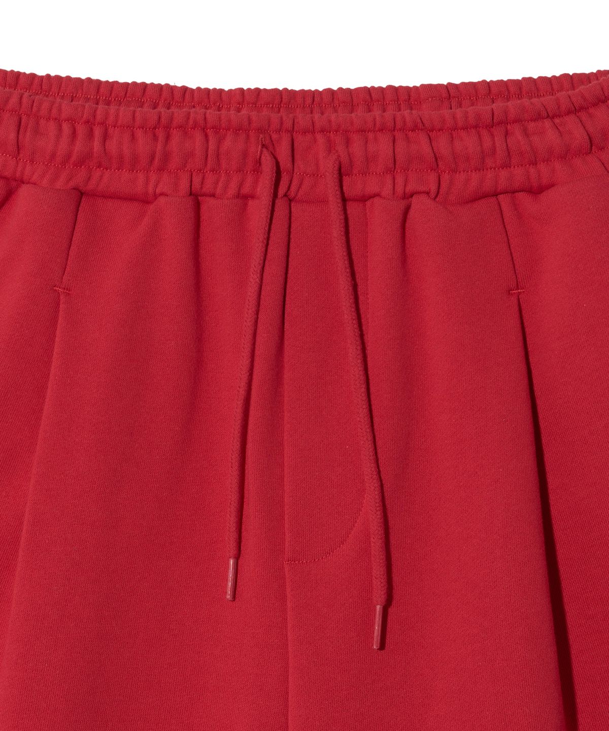 핍스 모터사이클(PHYPS MOTORCYCLE) Honda Original Wing logo Bermuda Sweat Pants_Red