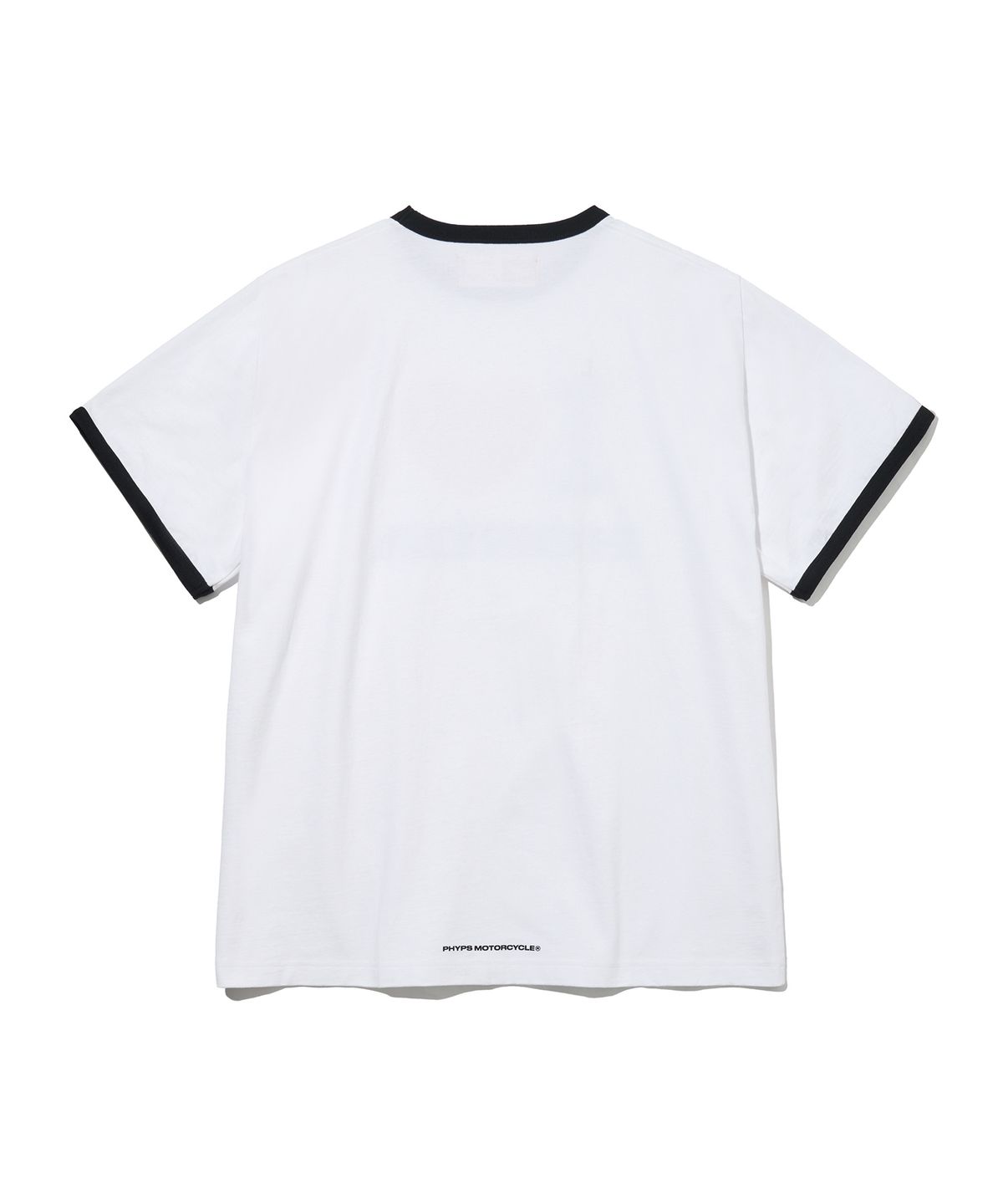 핍스 모터사이클(PHYPS MOTORCYCLE) I Love Honda Ringer T-shirt_White