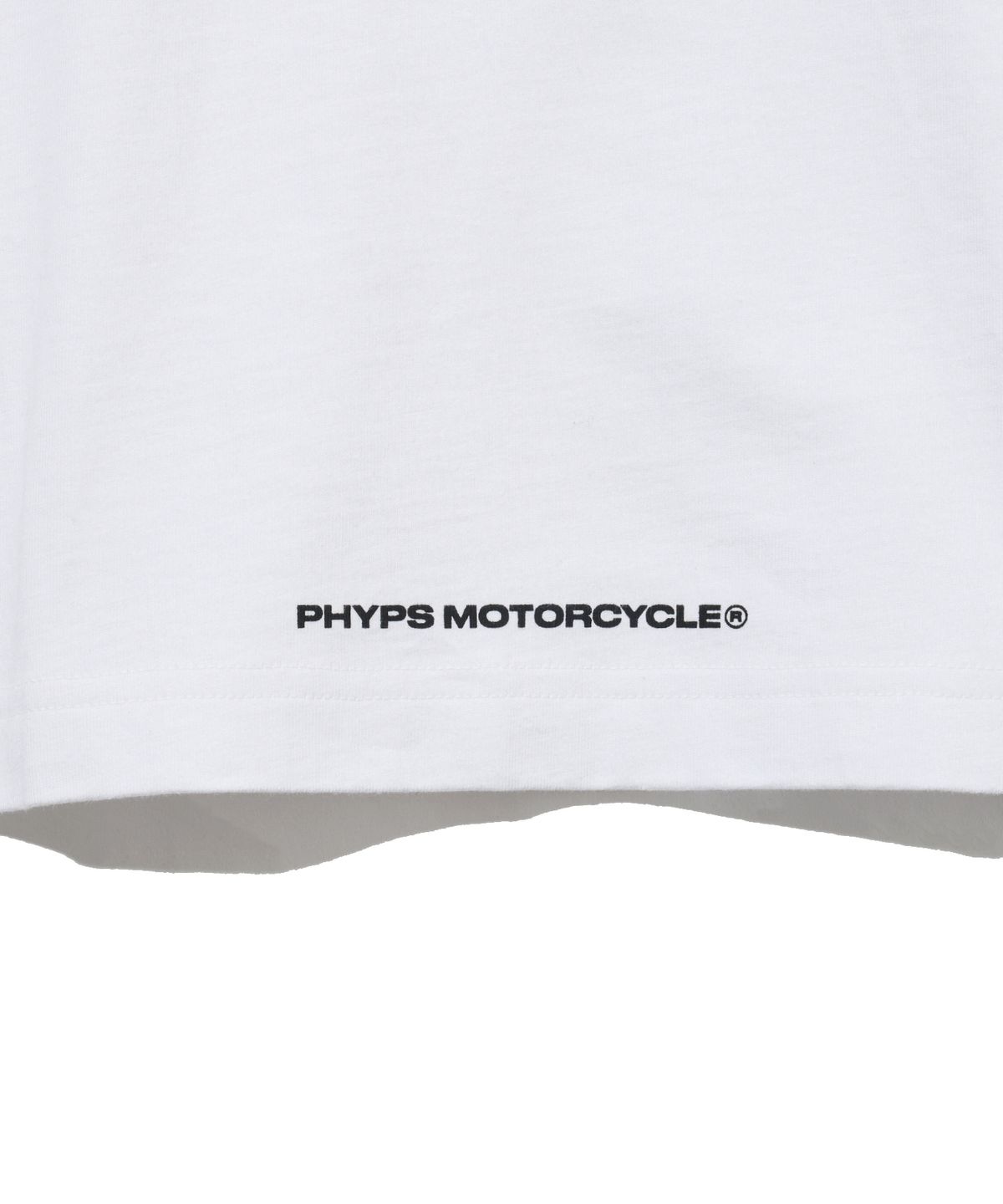 핍스 모터사이클(PHYPS MOTORCYCLE) I Love Honda Ringer T-shirt_White