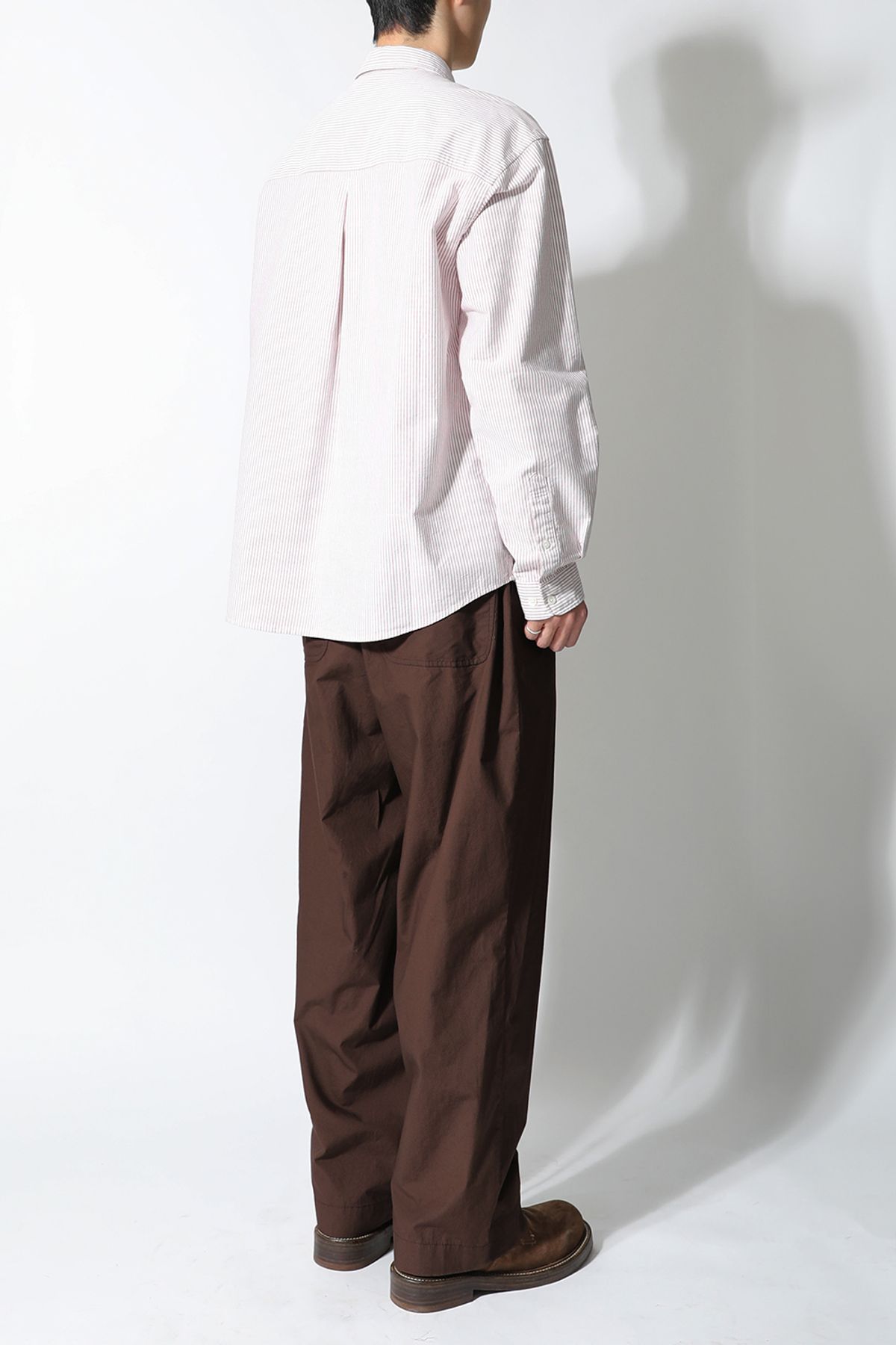 홀리선(HORLISUN) Cove Typewriter Resort Loose Pants Chocolate Brown
