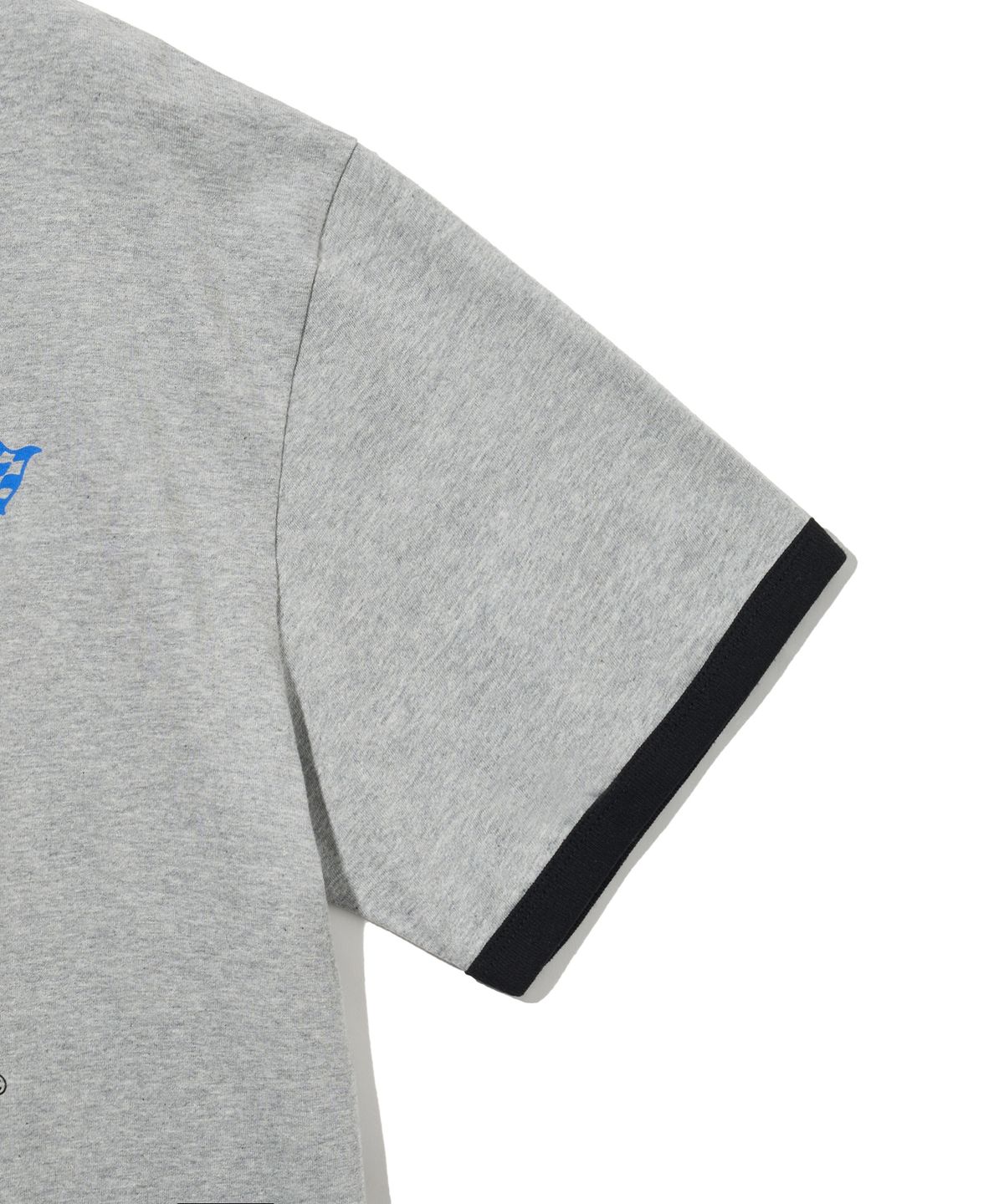 핍스 모터사이클(PHYPS MOTORCYCLE) H Logo Ringer T-shirt_Gray