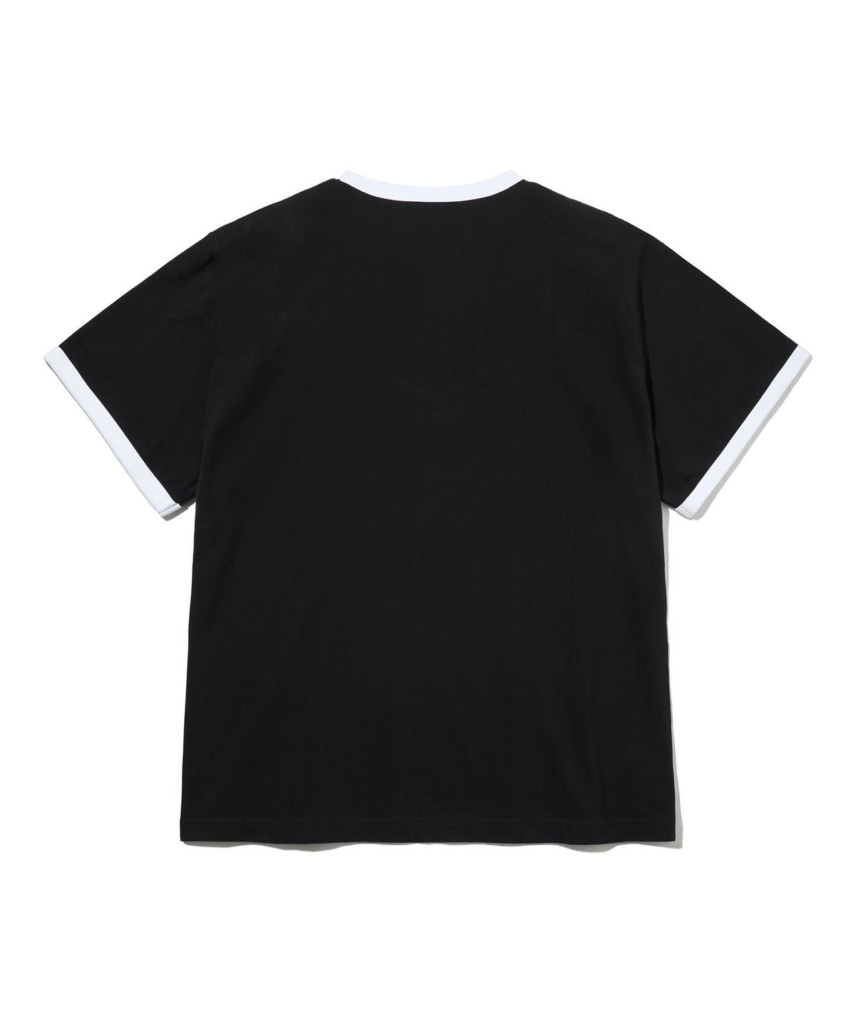 핍스 모터사이클(PHYPS MOTORCYCLE) H Logo Ringer T-shirt_Black