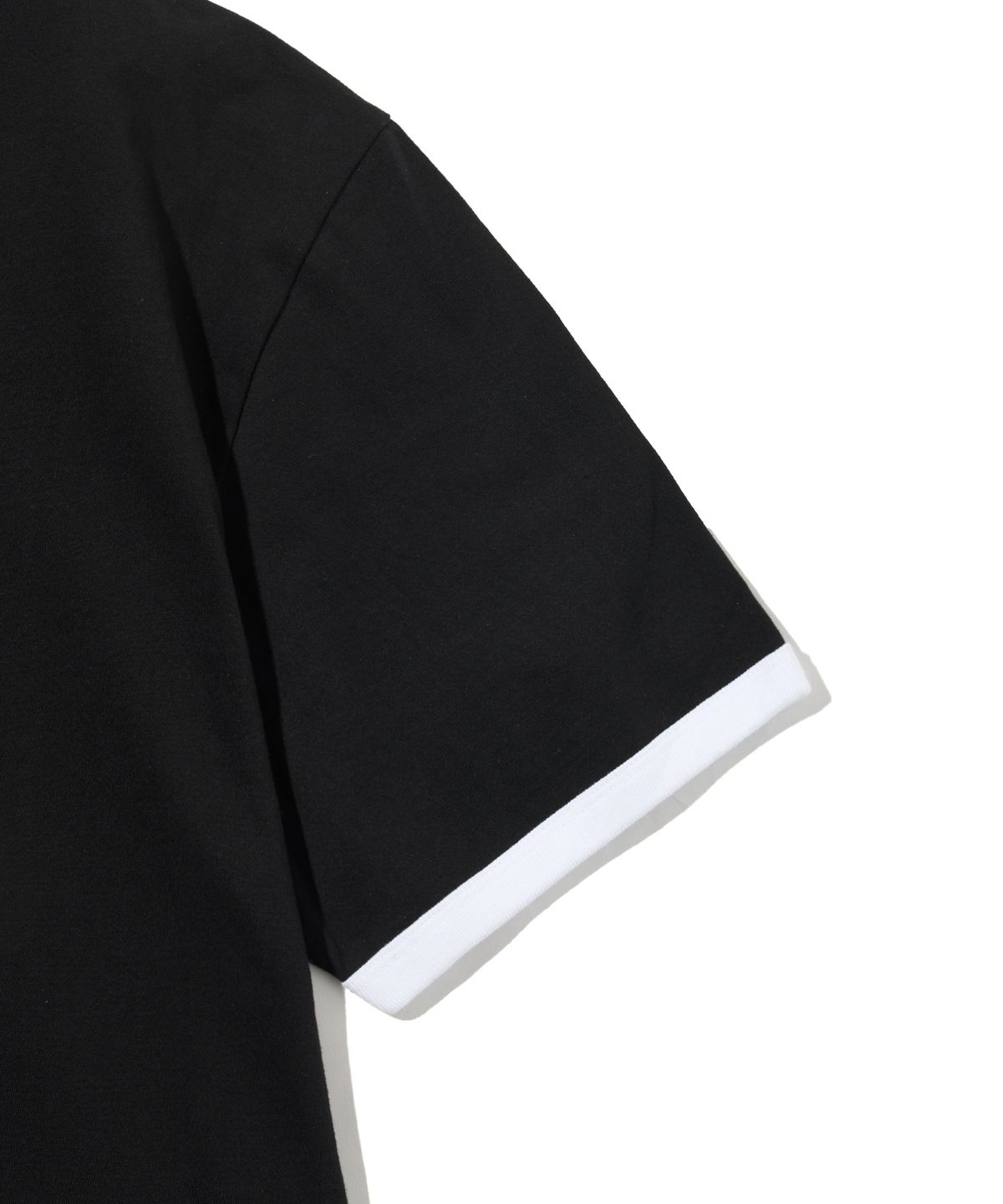 핍스 모터사이클(PHYPS MOTORCYCLE) H Logo Ringer T-shirt_Black