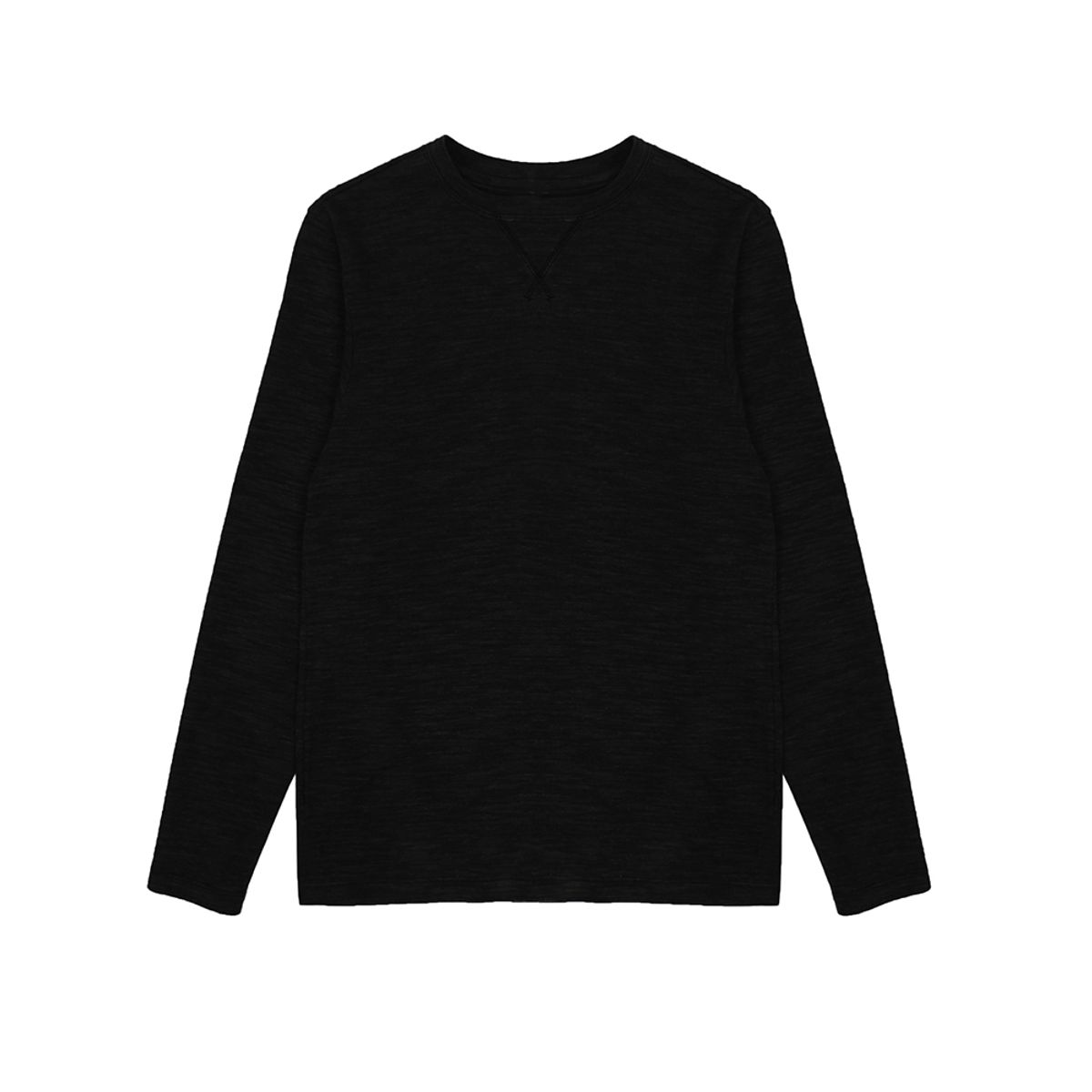 이카룩(IKALOOK) 봄 가을 솔리드 슬리브 긴팔티 TEE104