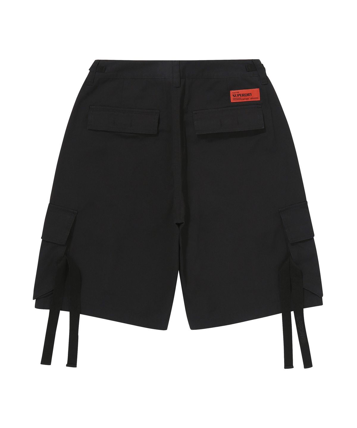 슈퍼드라이(SUPERDRY) W 아웃포켓 카고 쇼츠 블랙