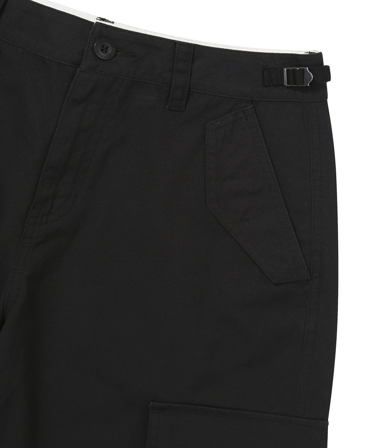 슈퍼드라이(SUPERDRY) W 아웃포켓 카고 쇼츠 블랙