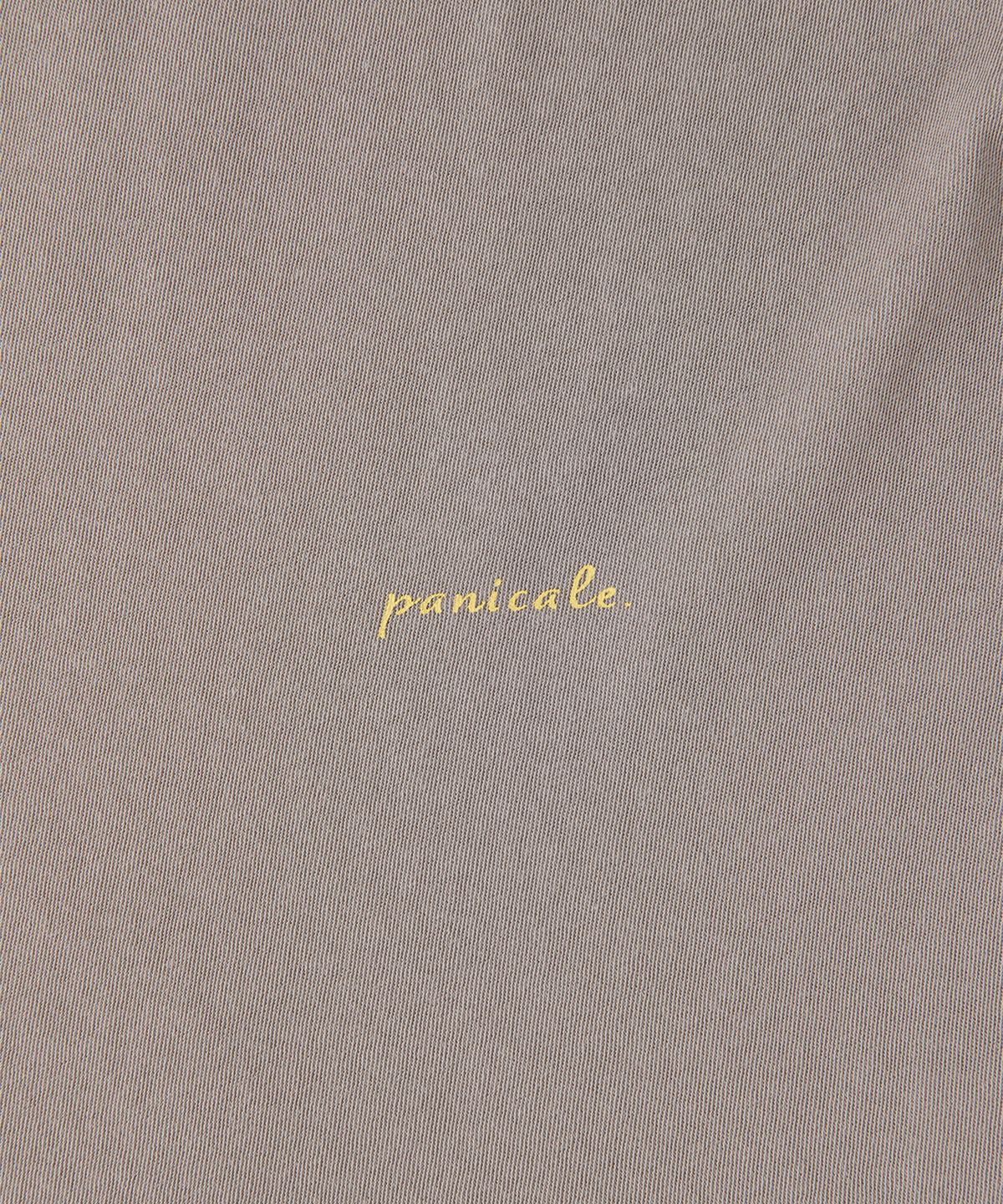 빠니깔레(PANICALE) 베이지 빈티지 워싱 티셔츠