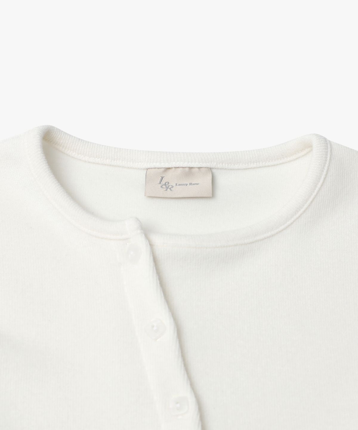 로시로우(LOSSYROW) Soft Round Cardigan White