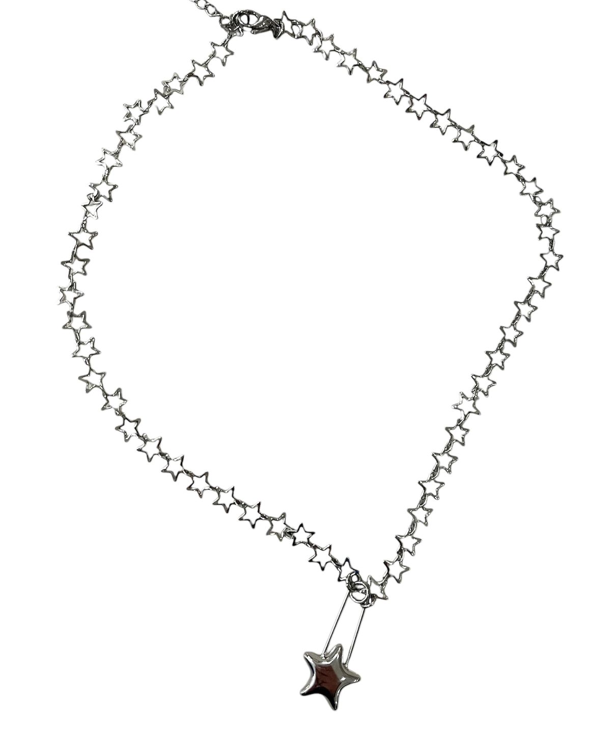 스케이터락(SK8ER ROCK) Star Star Surgical Steel Necklace