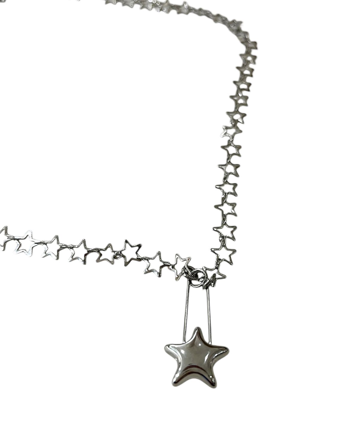 스케이터락(SK8ER ROCK) Star Star Surgical Steel Necklace