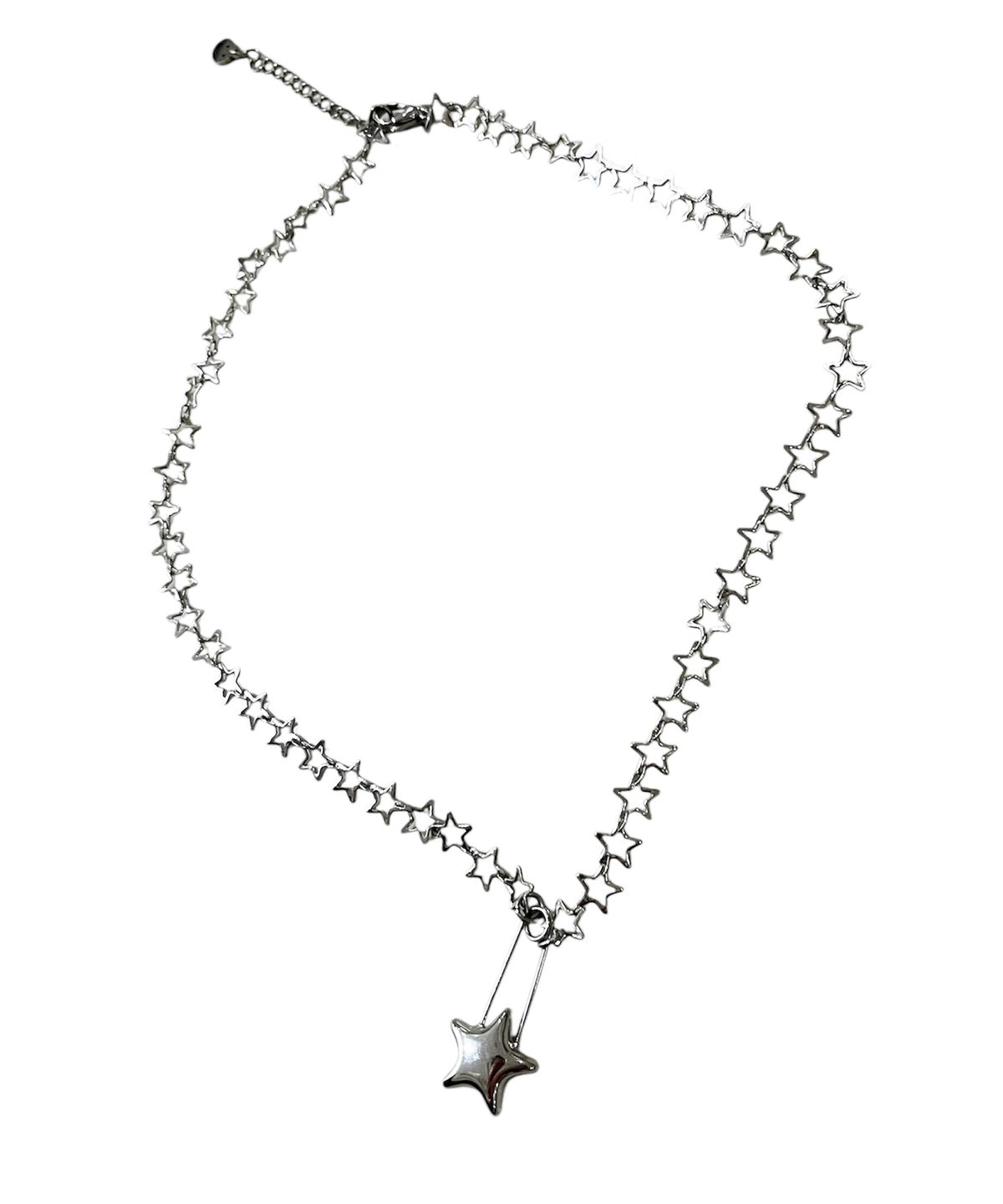 스케이터락(SK8ER ROCK) Star Star Surgical Steel Necklace
