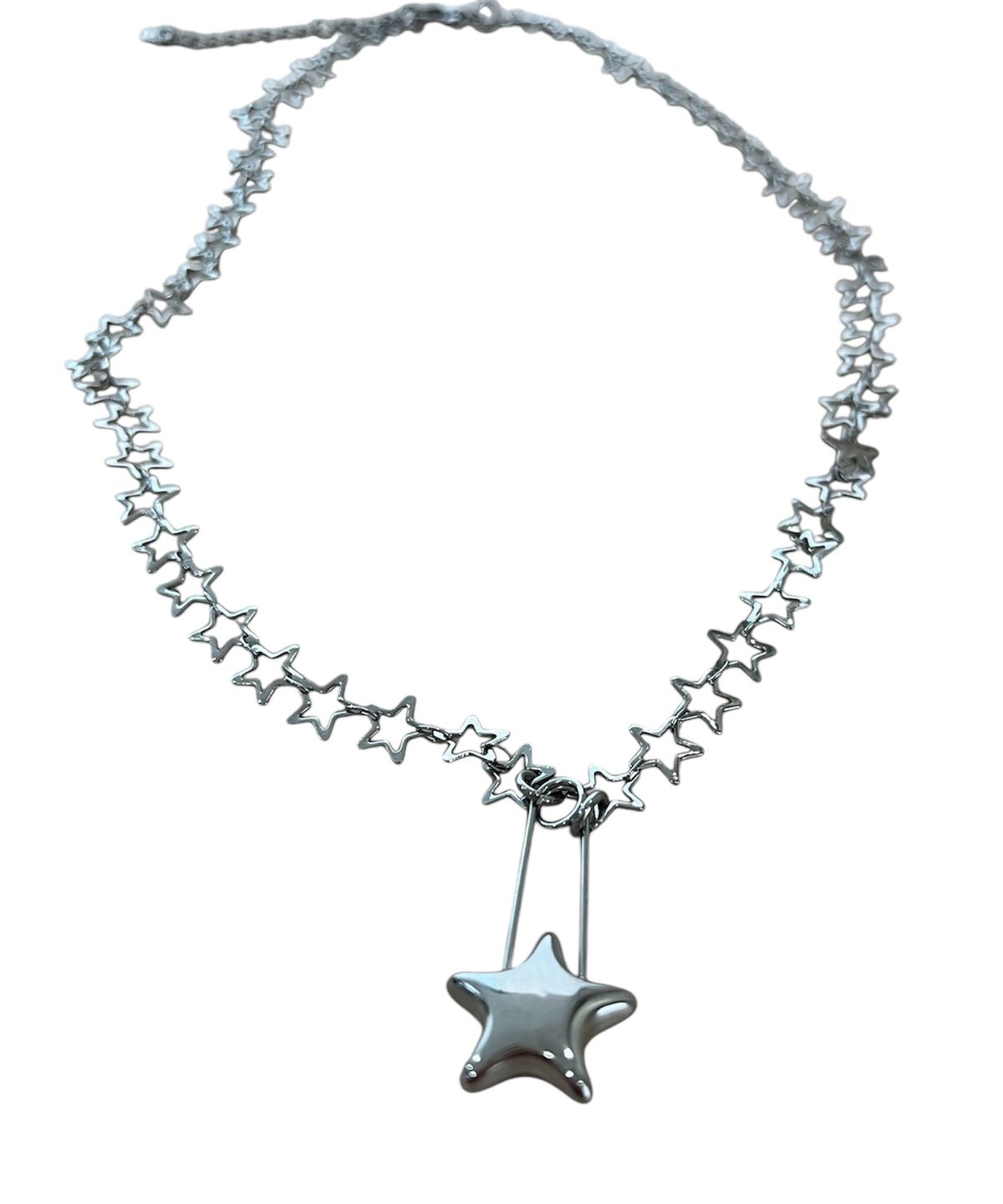 스케이터락(SK8ER ROCK) Star Star Surgical Steel Necklace