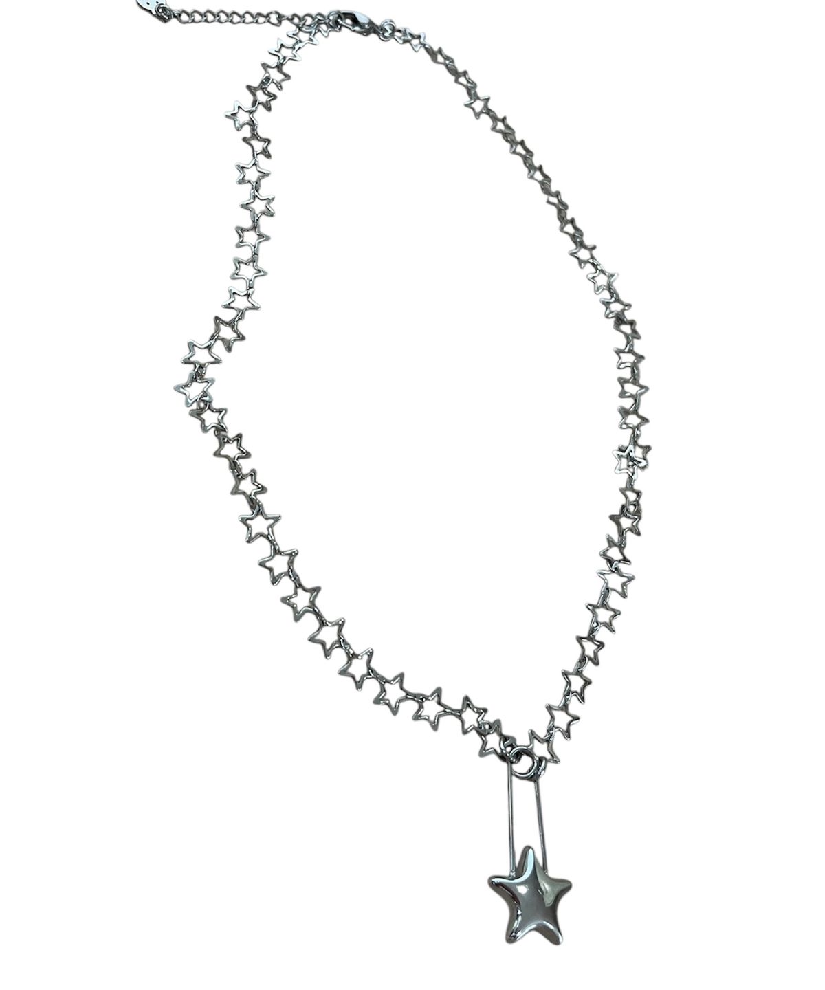 스케이터락(SK8ER ROCK) Star Star Surgical Steel Necklace
