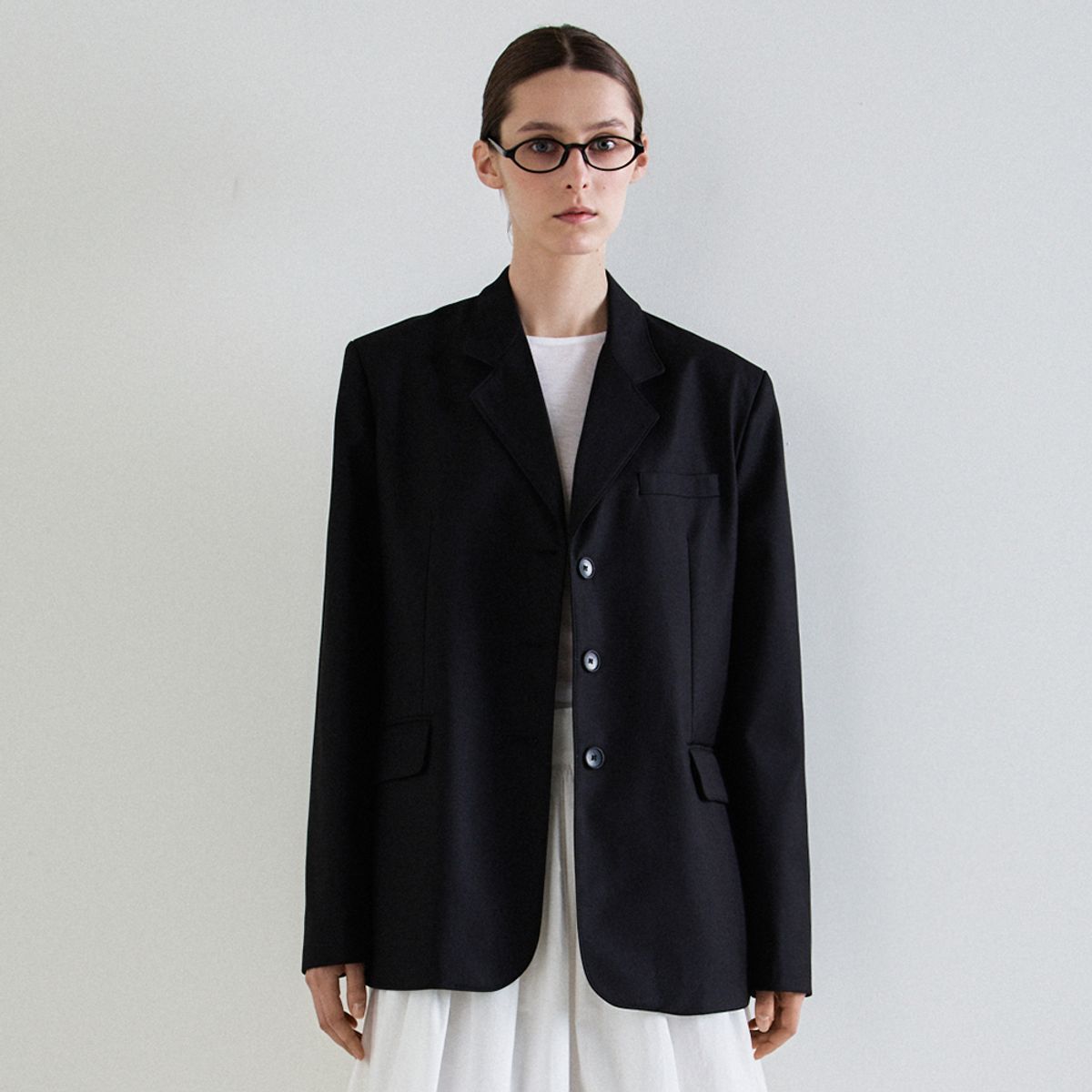 노우드(NOEUD) Essence blazer (Black)