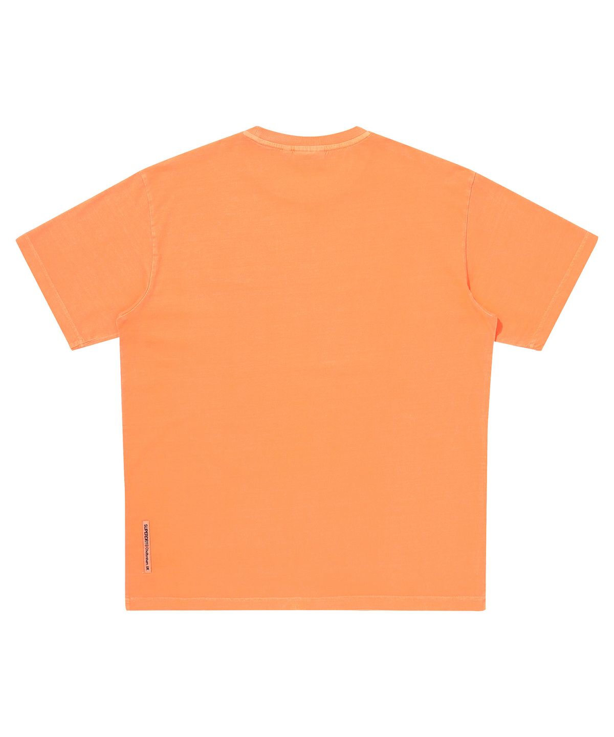 슈퍼드라이(SUPERDRY) 스몰 빈티지 로고 워시드 티셔츠 오렌지