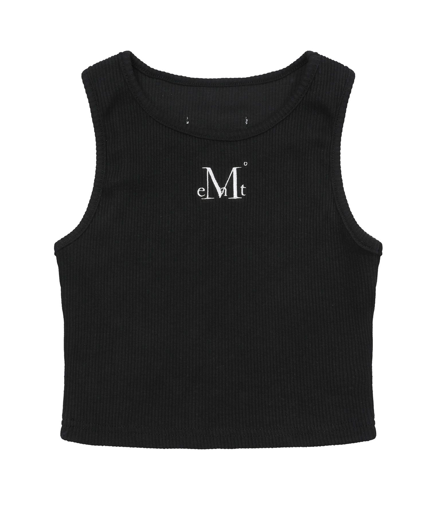MUSINSA | MUCENT Alan Back Detail Mini Crop Sleeveless Nashi