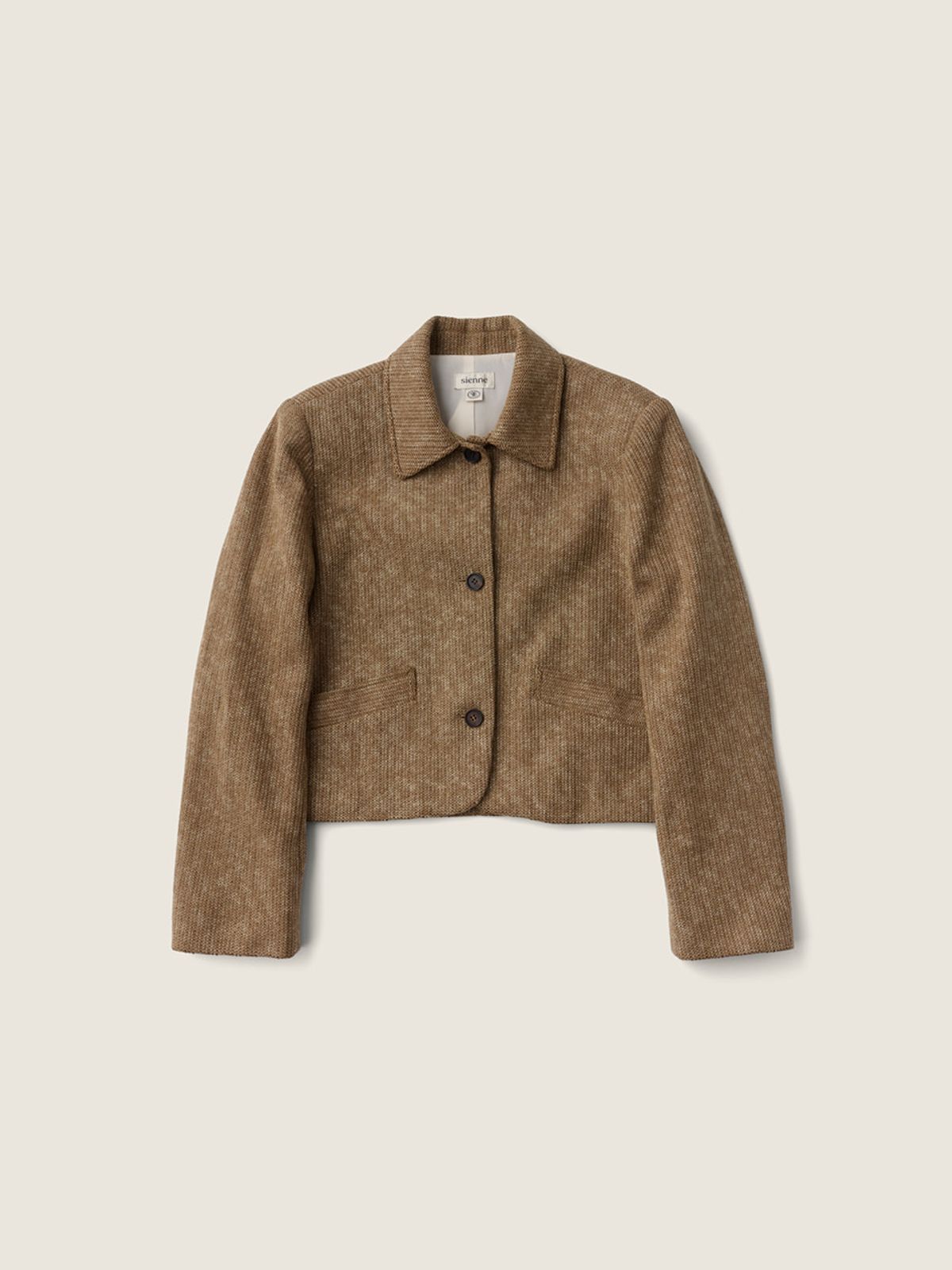 시엔느(SIENNE) German Knitted Jacket (Brown)