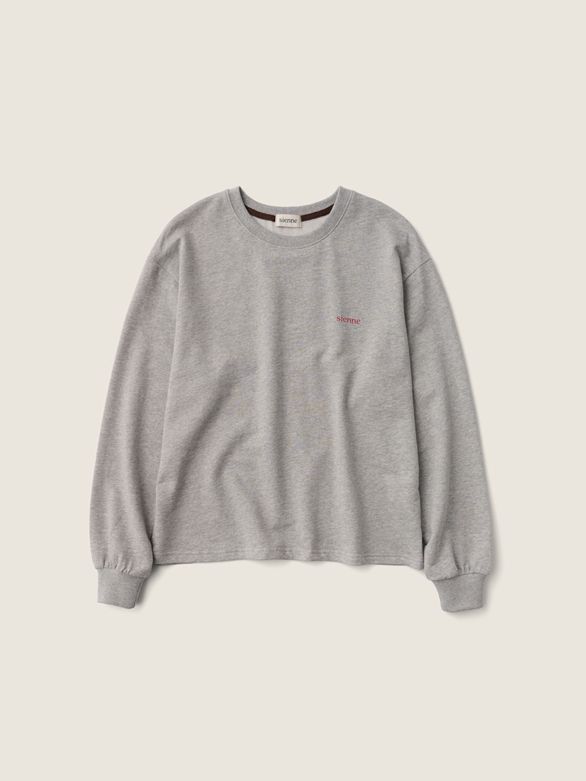시엔느(SIENNE) Sienne Basic T-shirt (Melange Gray)