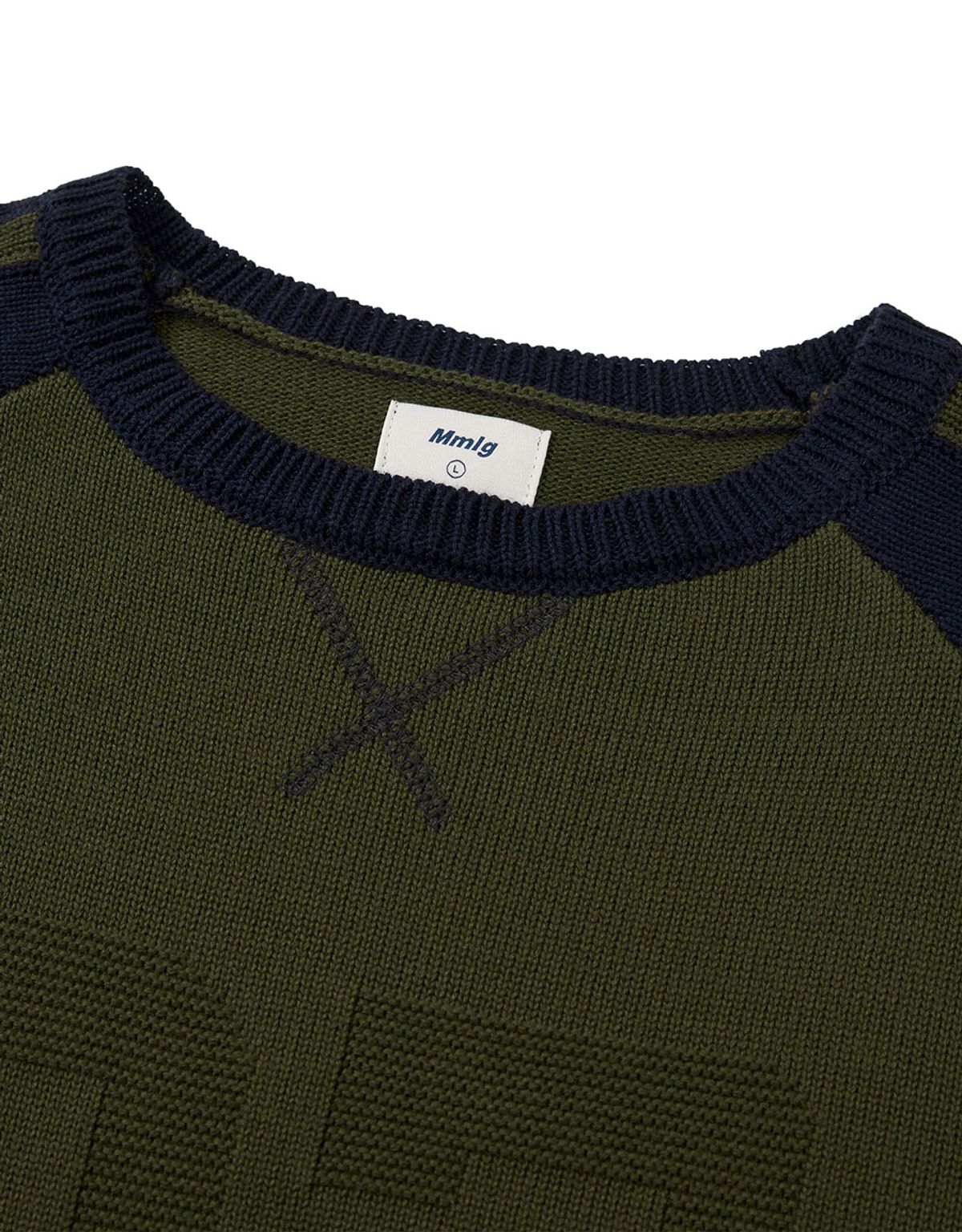 엠엠엘지(MMLG) [Mmlg] STAR POINT HF KNIT (KHAKI)