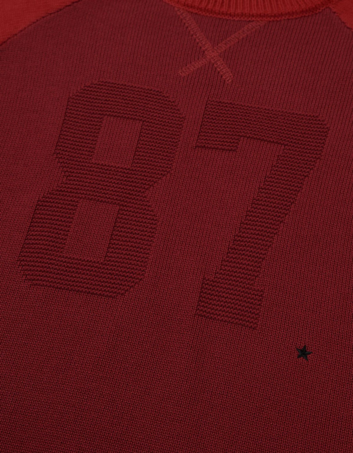 엠엠엘지(MMLG) [Mmlg] STAR POINT HF KNIT (RED)