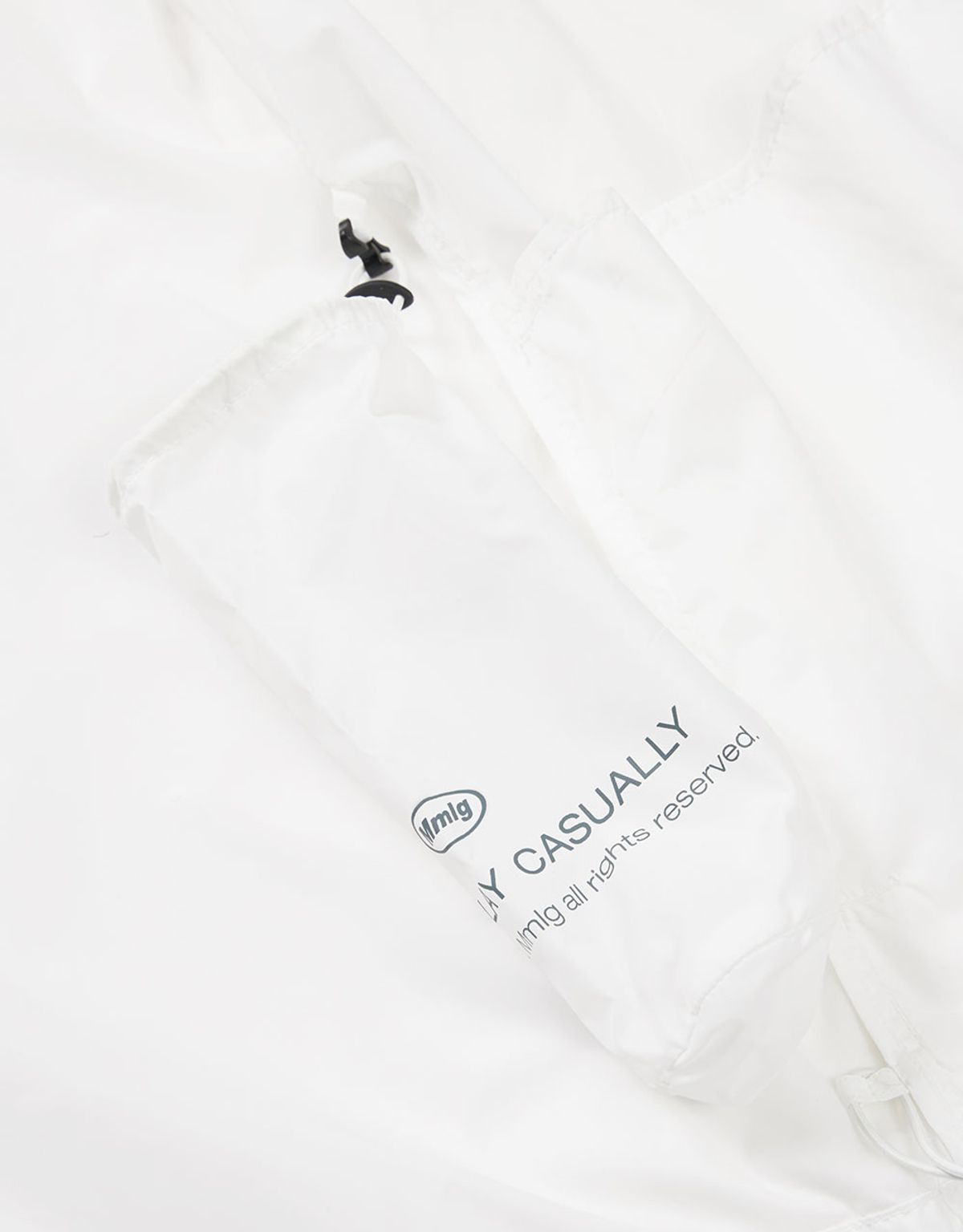 엠엠엘지(MMLG) [Mmlg] PACKABLE JACKET (IVORY)