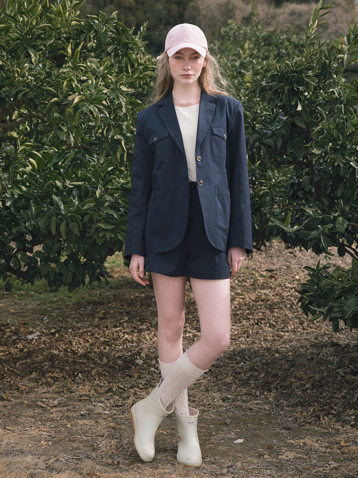 르니나(LENINA) BERNICE overfit jacket_NAVY