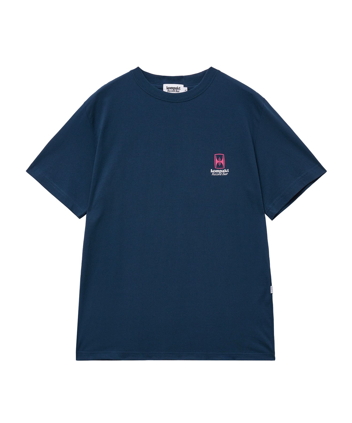 ★COMPAKT RECORD BAR★ KRB Basic New Logo Tshirt Navy MUSINSA | KOMPAKT RECORD BAR KRB Basic New Logo T-shirt - Navy