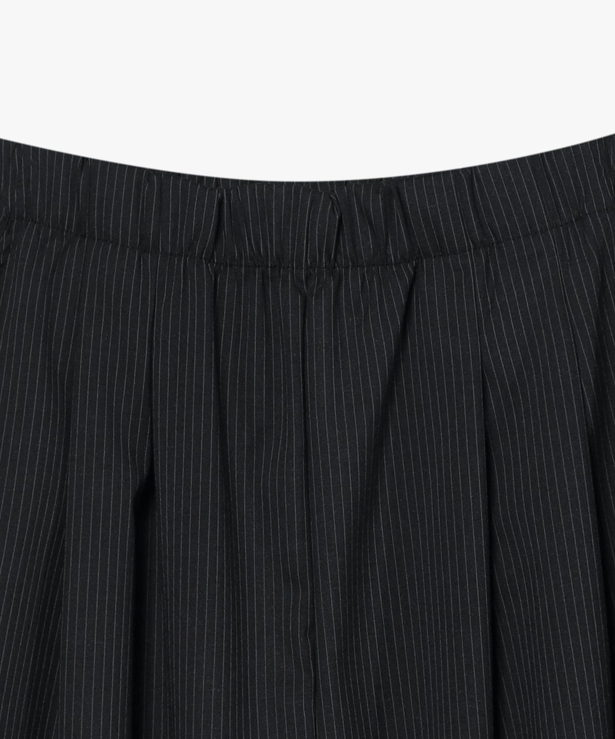 로시로우(LOSSYROW) Two-tuck Striped Slacks Dark gray