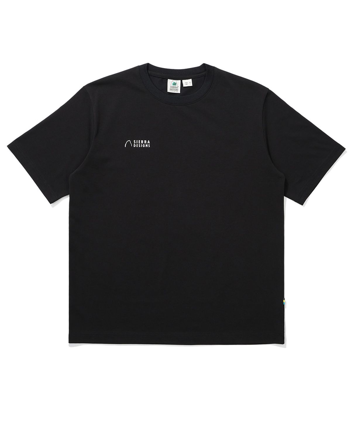 시에라디자인(SIERRA DESIGNS) 오리지널 마운틴파카 칠라이트(CHILL-LITE) 반팔티셔츠 BLACK