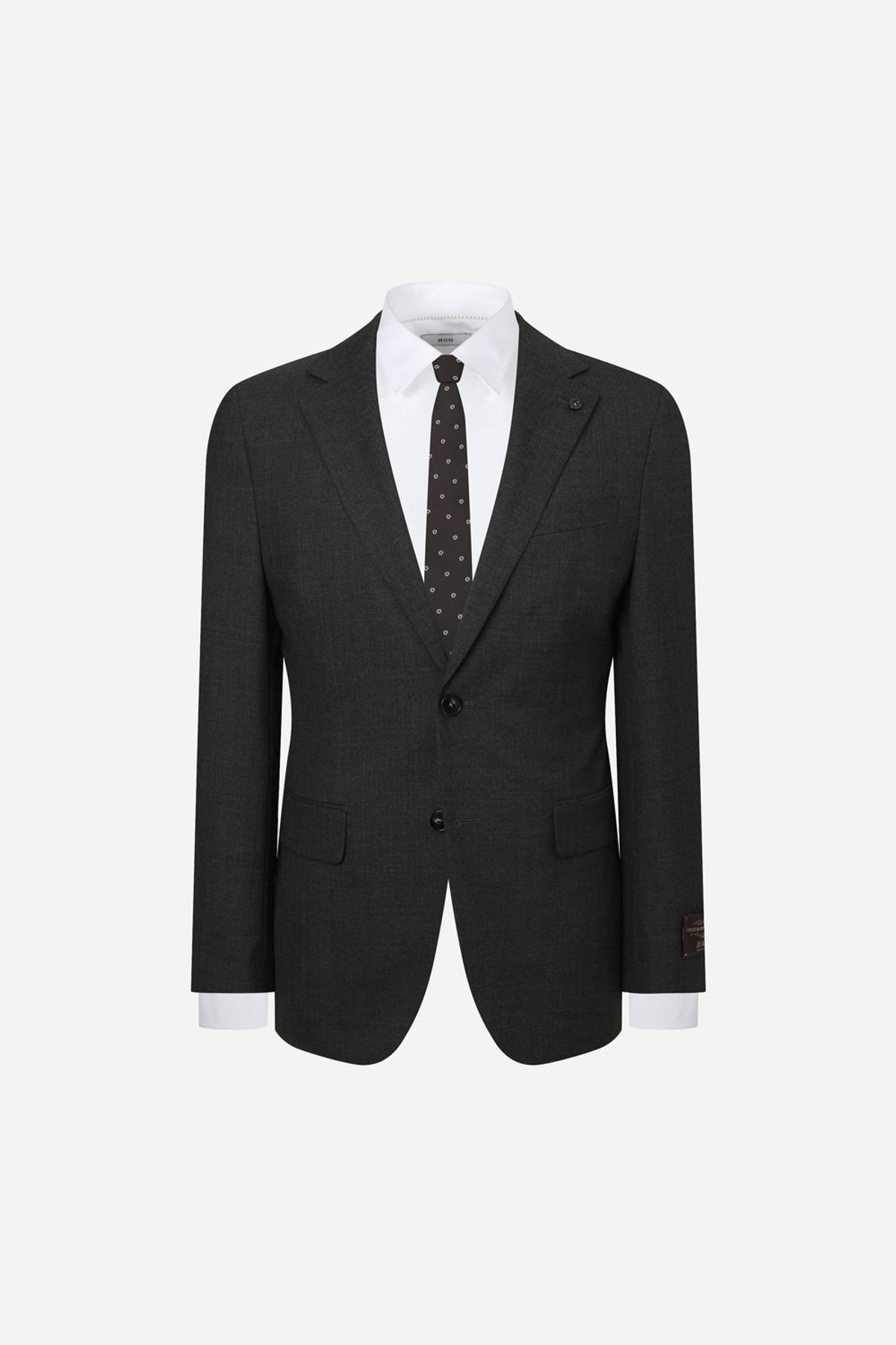 본(BON) [Perfect Suit] CANONICO 울 100 카미치아 수트 그레이 BNESJA012GY_BNESPA112GY
