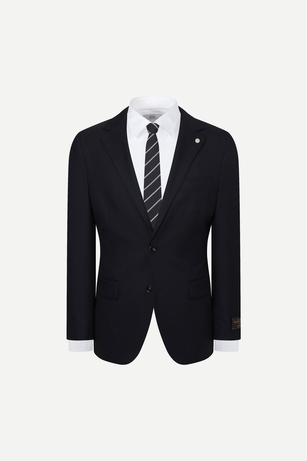 본(BON) [Perfect Suit] CANONICO 울 100 카미치아 수트 네이비 BNESJA010NY_BNESPA110NY