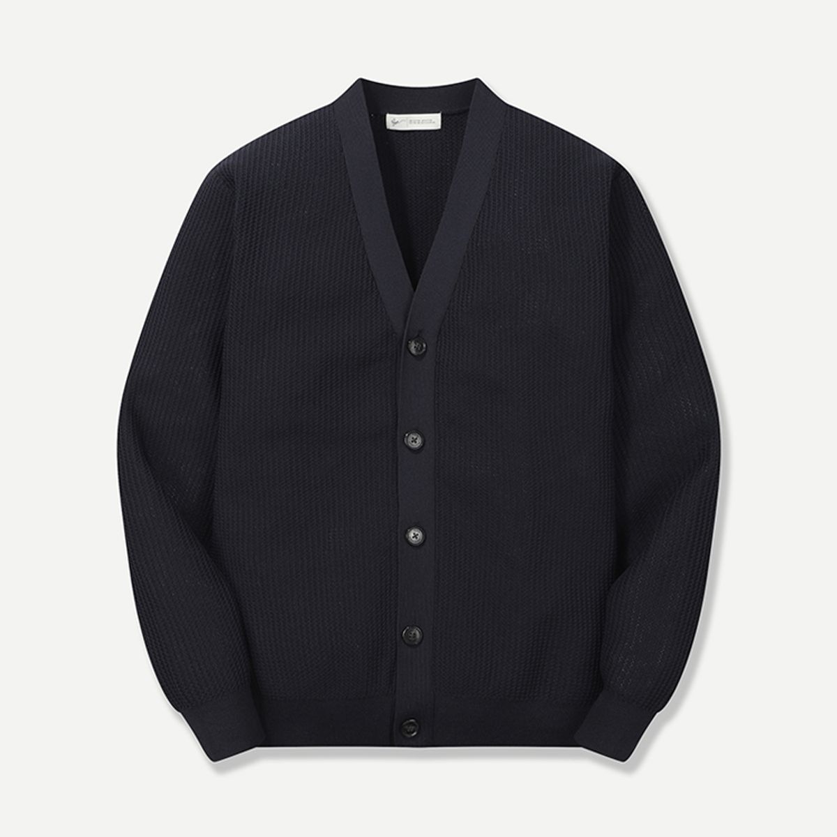 본(BON) 플레인 아일렛 가디건 네이비 BNESSW811NY